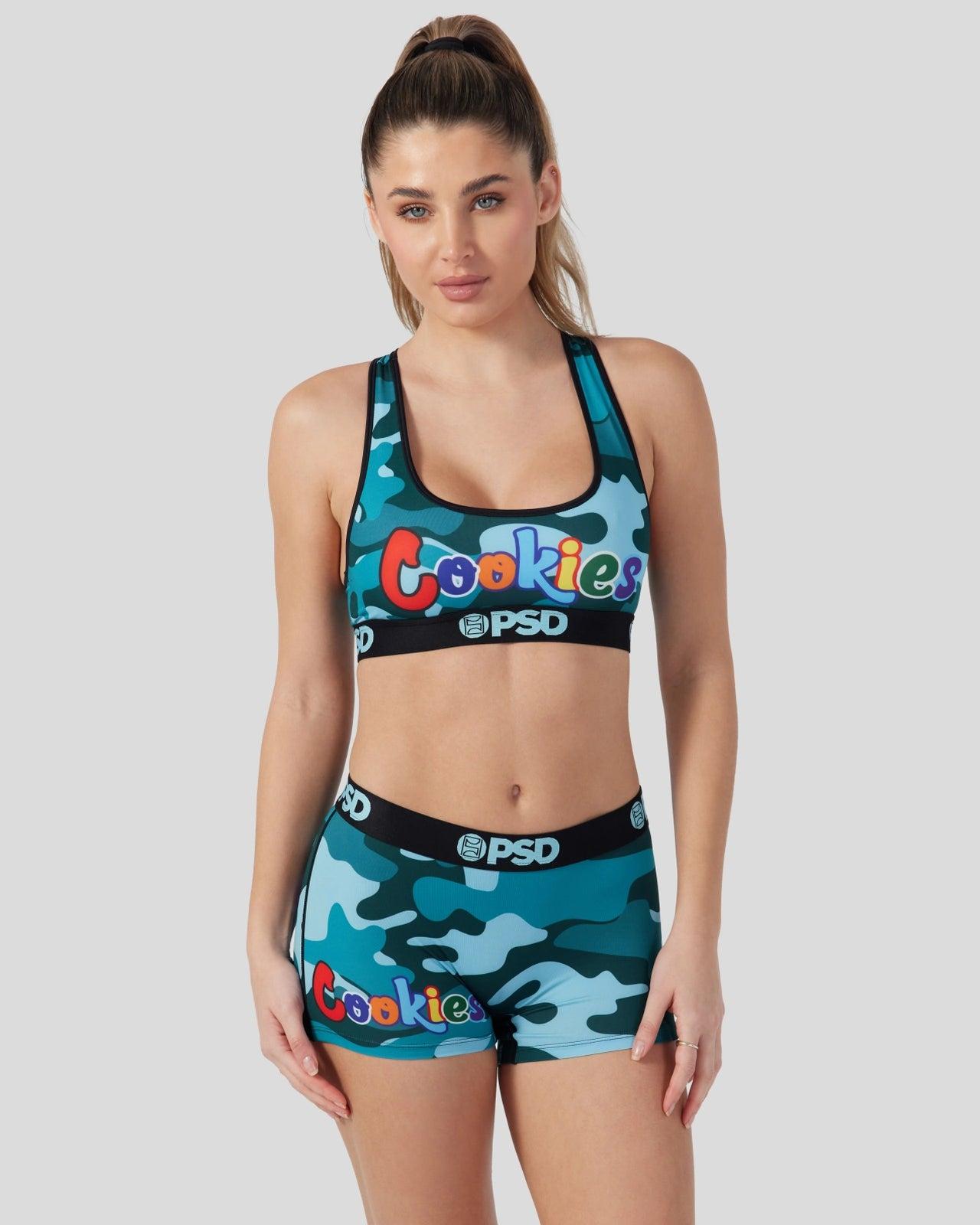 Cookies - Blue Camo Female Product Image
