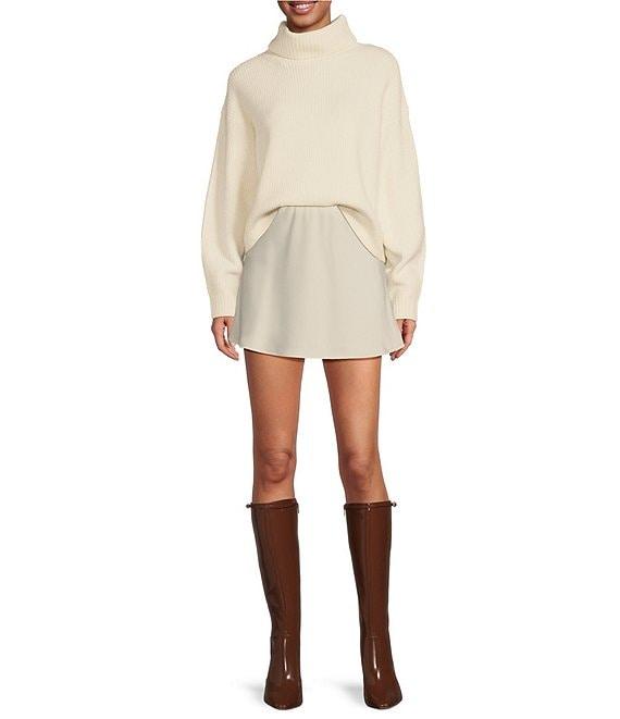 Gianni Bini Juliet Imitation Alpaca Turtleneck Long Sleeve Sweater Product Image
