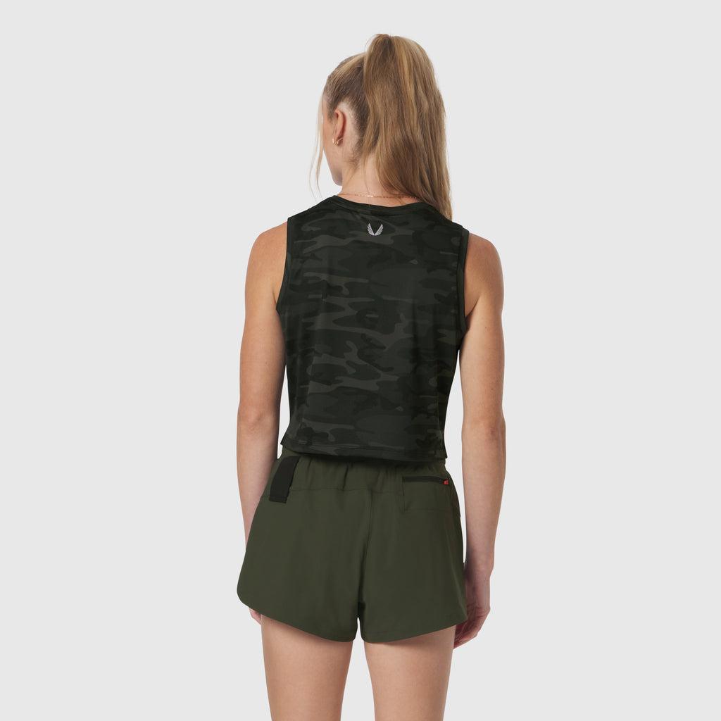 W020. AeroSilver® Tank Top - Dark Camo "RP" Product Image