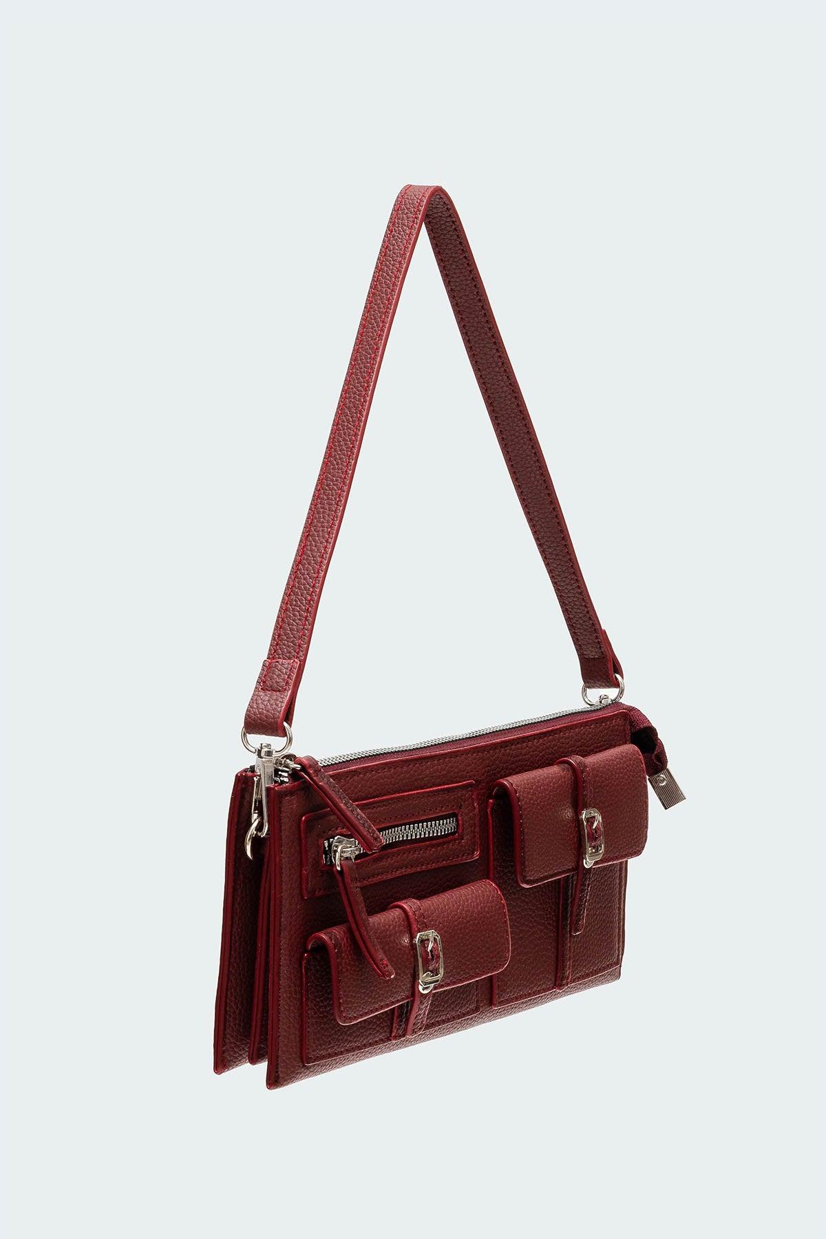 Utility Faux Leather Bag Product Image
