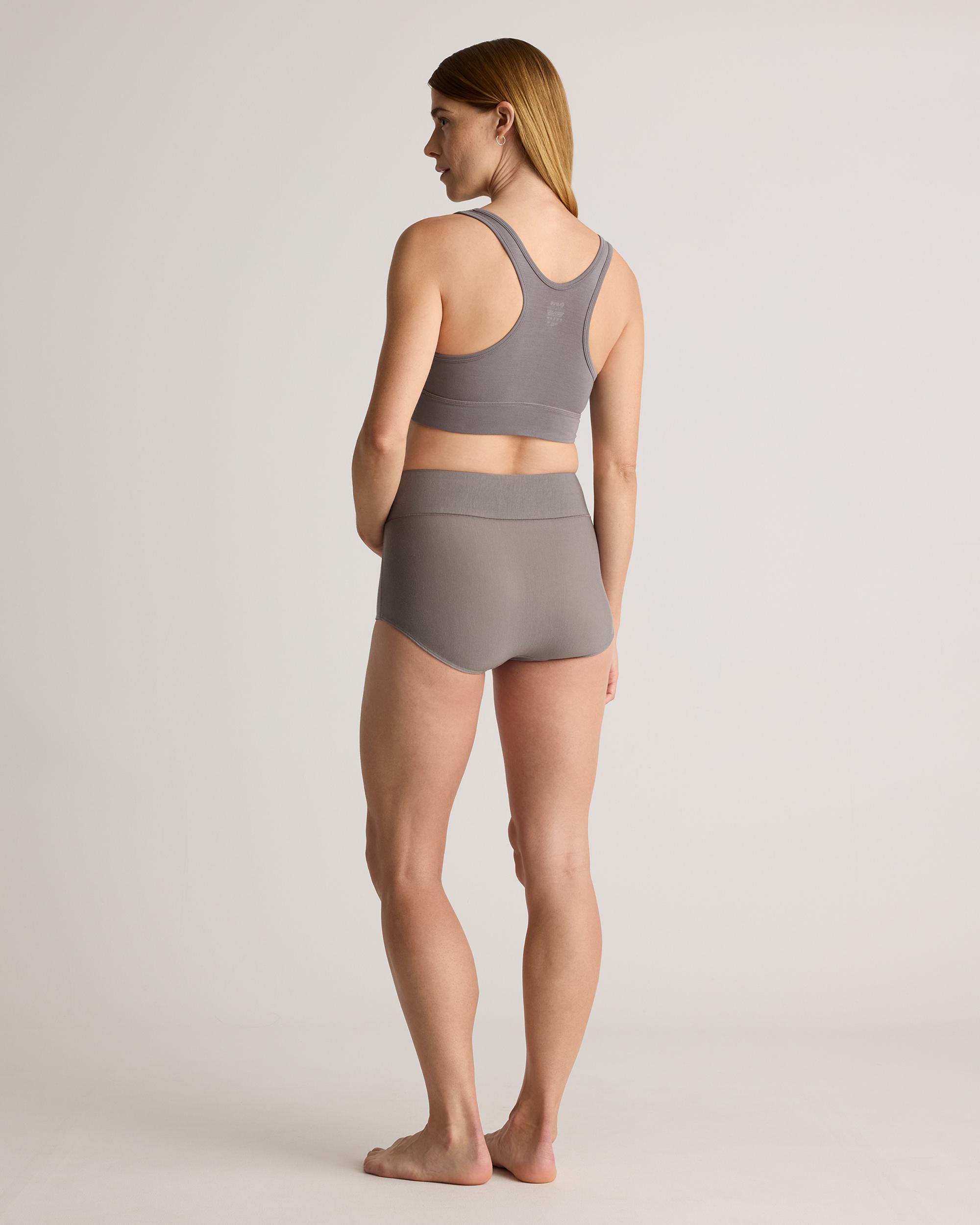 Quince | Women's Micromodal Crossover Nursing & Sleep Bra Product Image