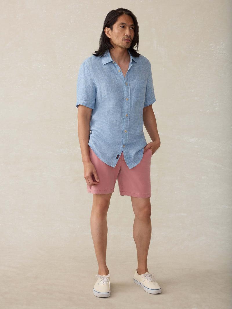 Coastline Chino Short (7") - Faded Flag Product Image
