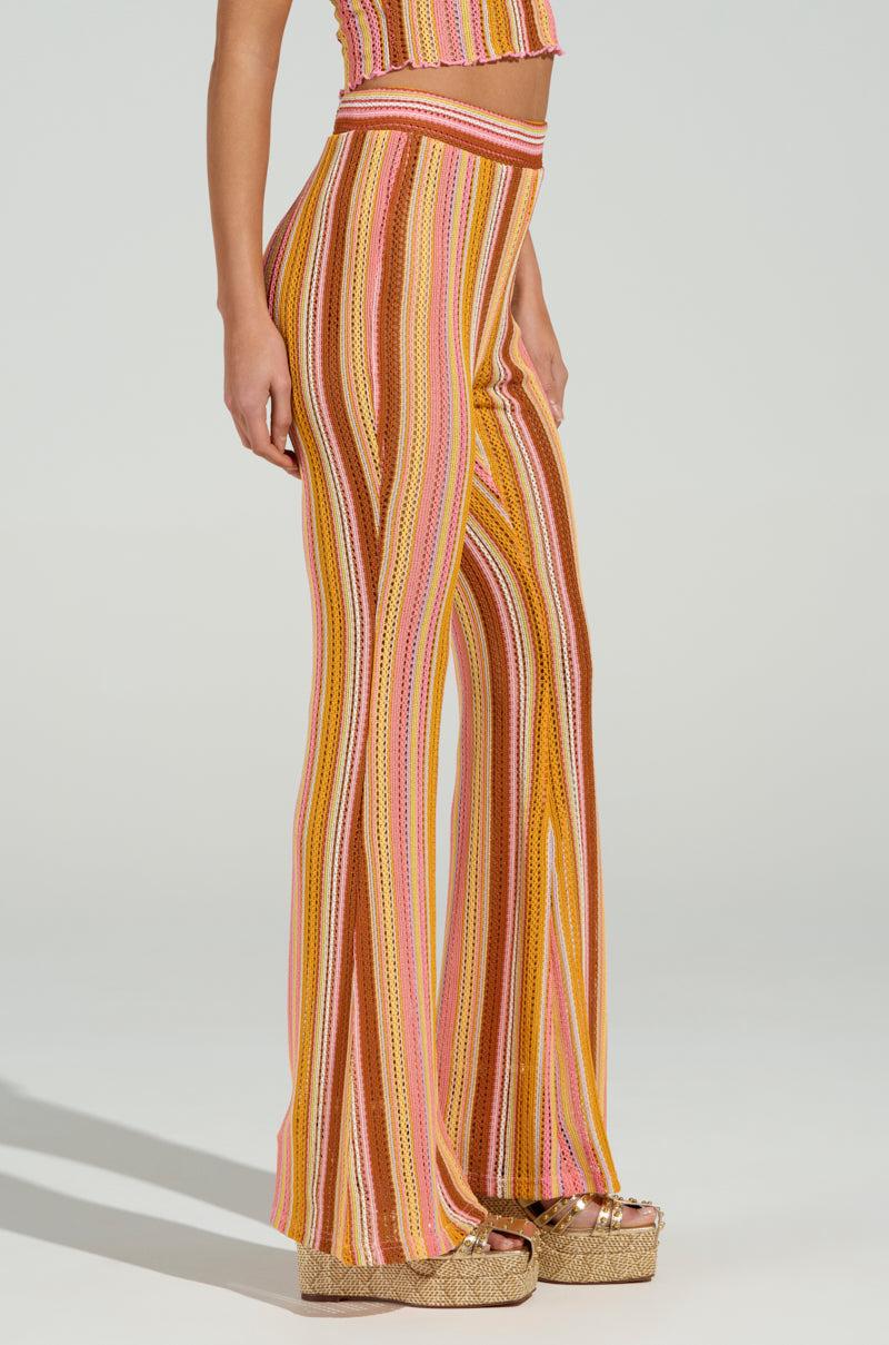 PALOMA KNIT FLARE PANTS Product Image