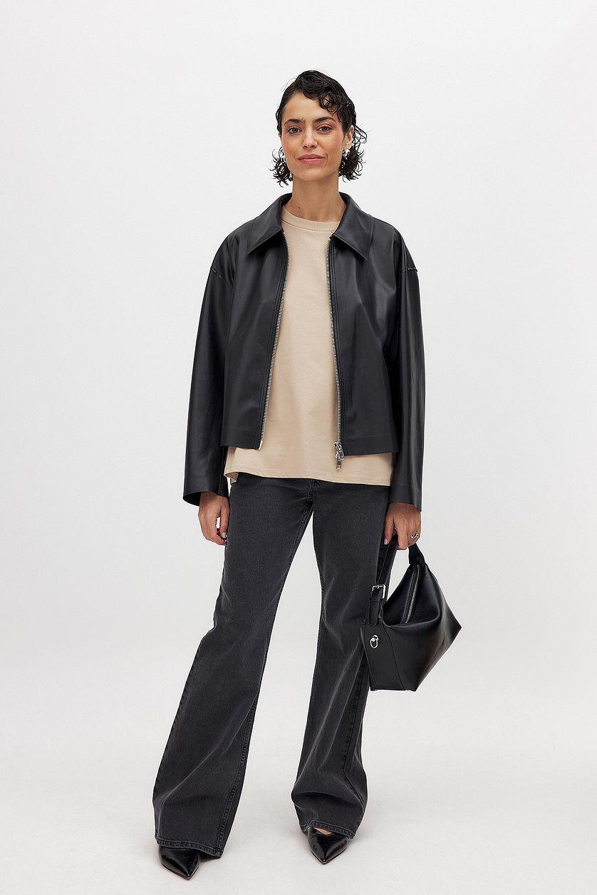 Round Neck Oversized Heavy Tee Product Image