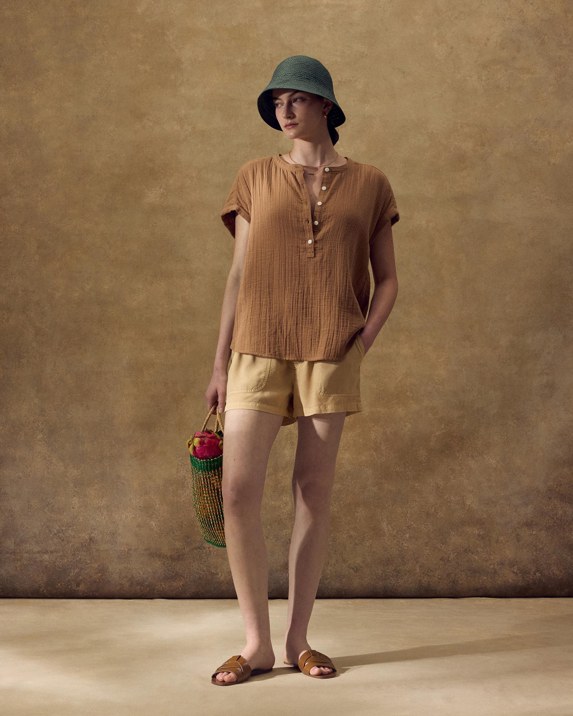Quince | Women's Shorts Linen Product Image