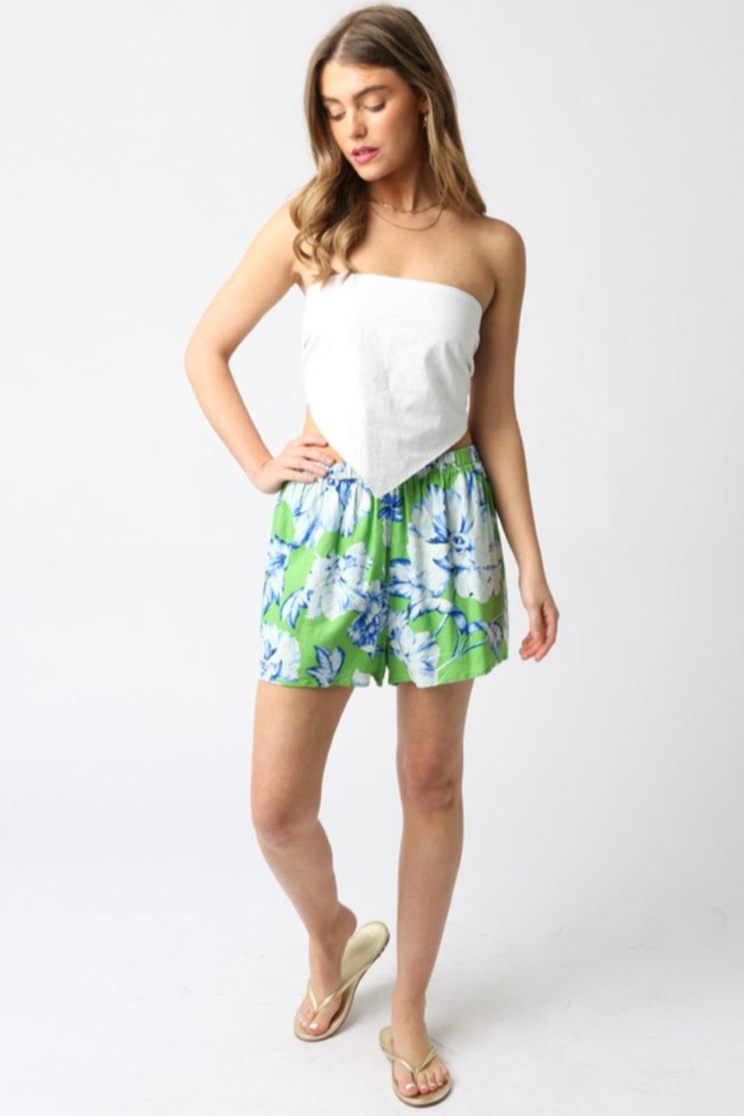 Floral Print Shorts Product Image
