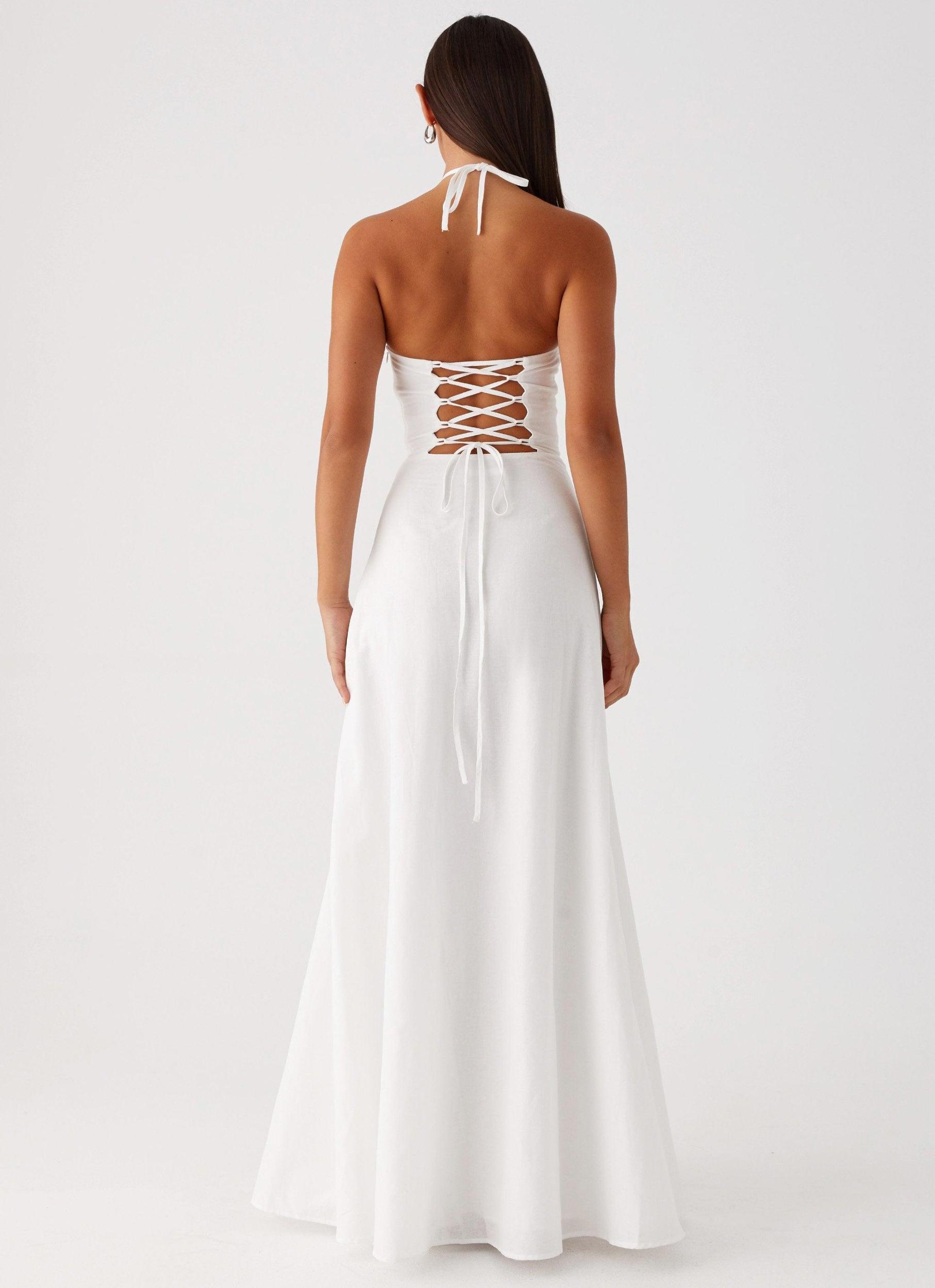 Mariella Maxi Dress - White Product Image