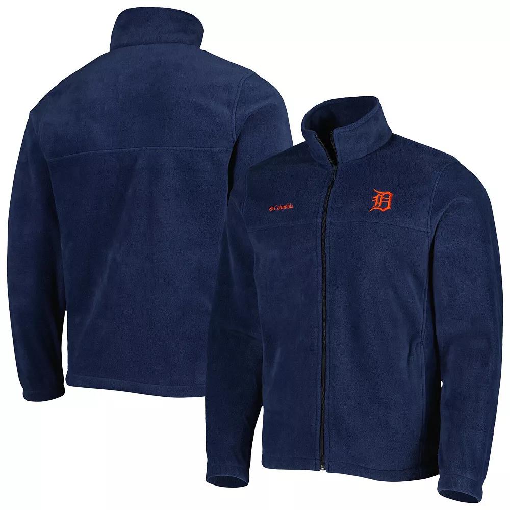 Men's Columbia Navy Detroit Tigers Steens Mountain Full-Zip Jacket, Size: 2XL, Blue Product Image