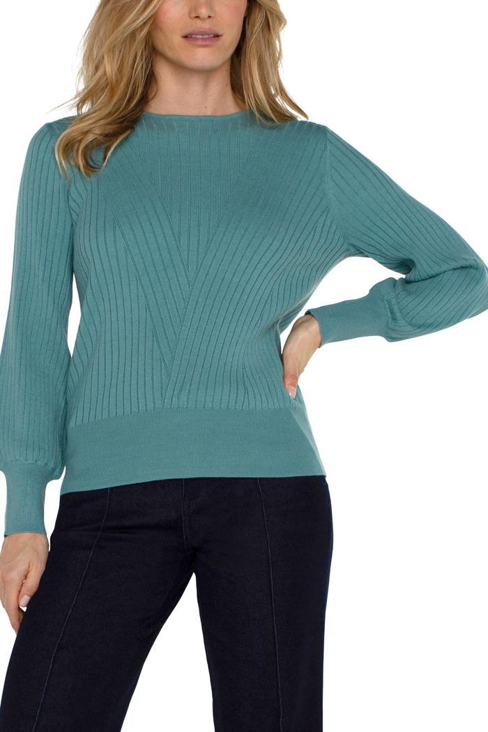 Long Sleeve Crew Neck Sweater Product Image
