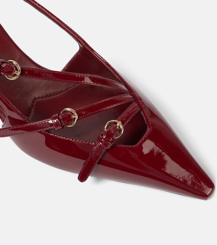 105mm buckle-detail slingblack pumps Product Image