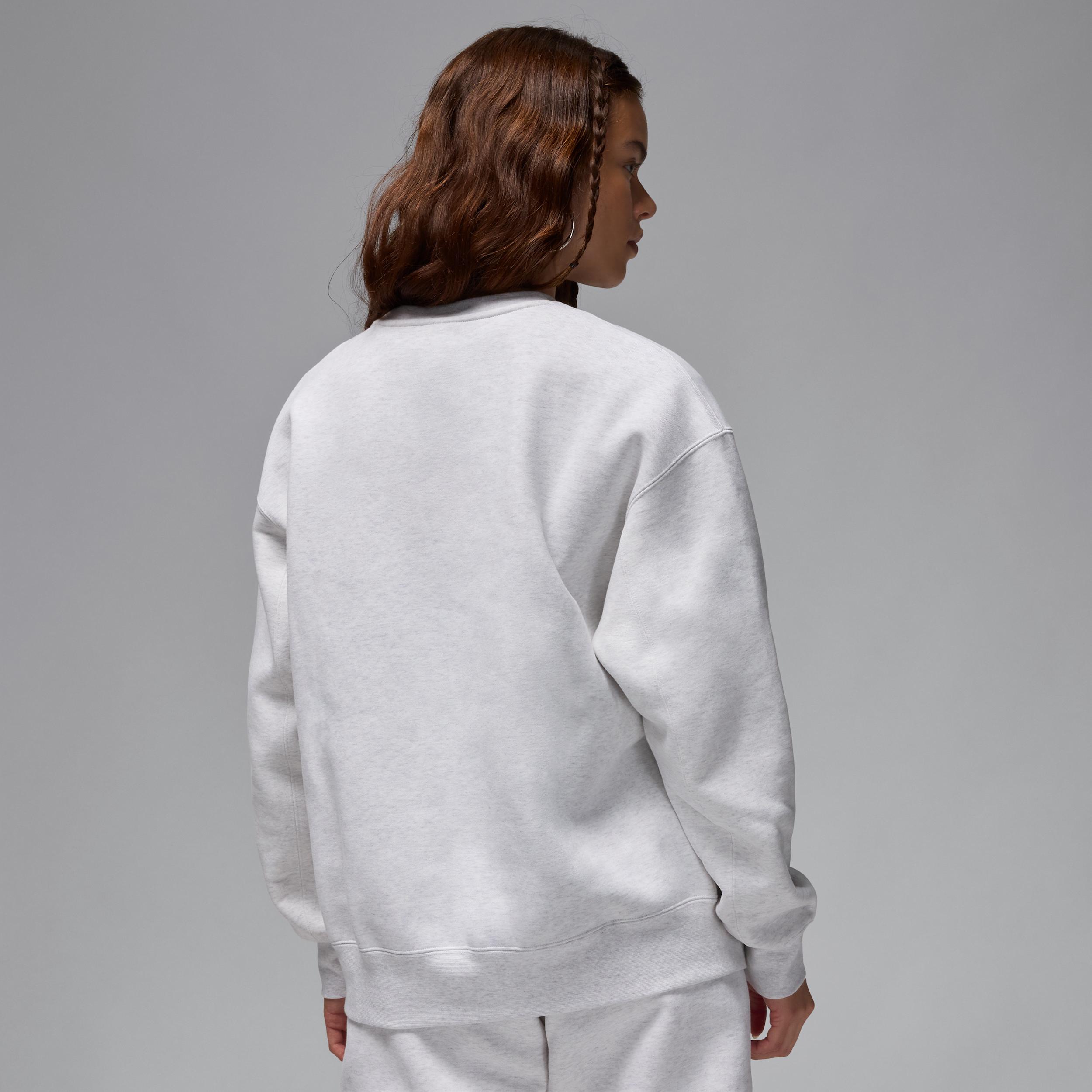 Women's Jordan Flight Fleece Crew-Neck Sweatshirt Product Image