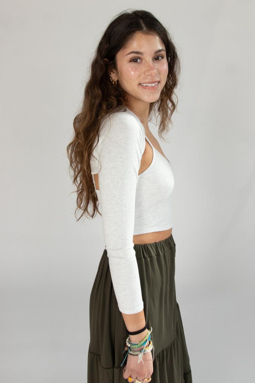 Ribbed Shrug Product Image
