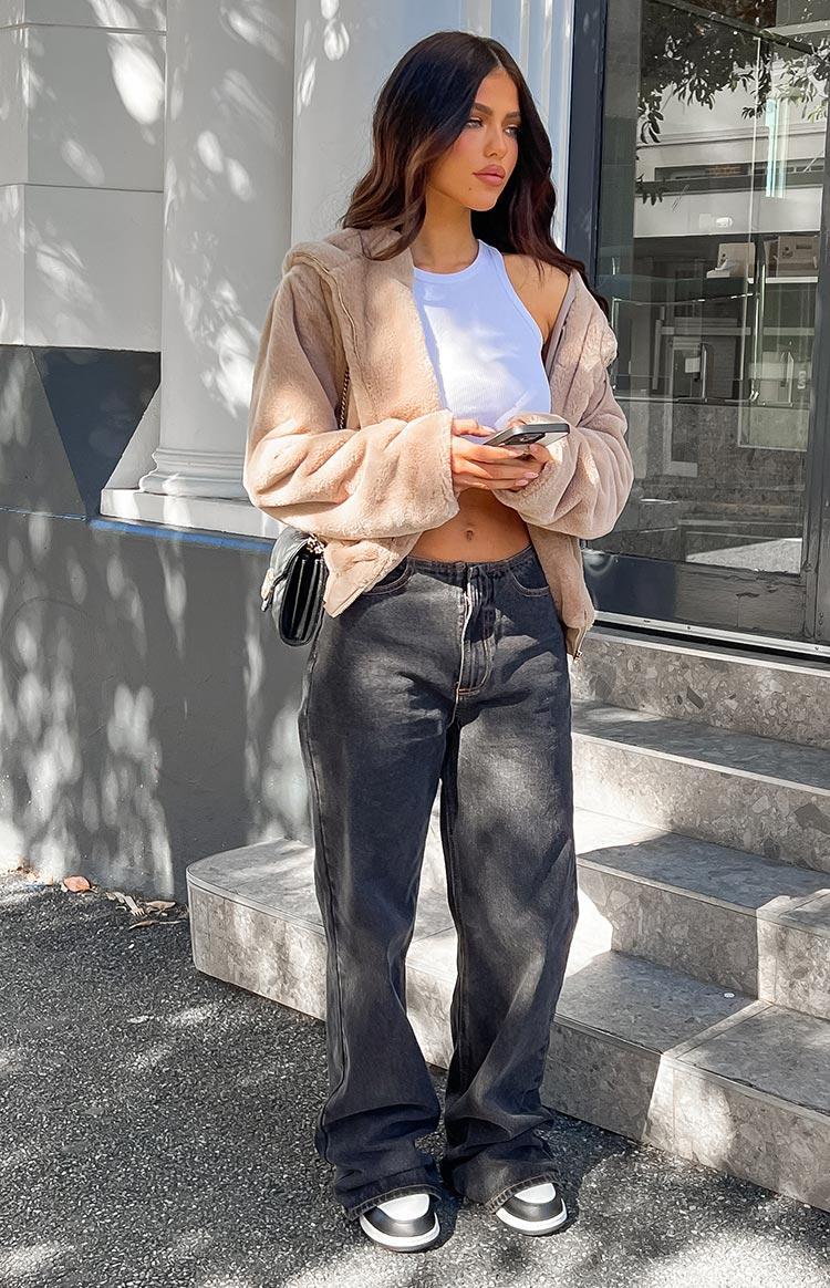 Lioness Practical Magic Charcoal Jeans Product Image