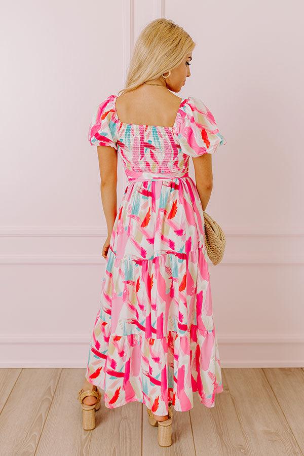 Brighter Days Smocked Midi Product Image