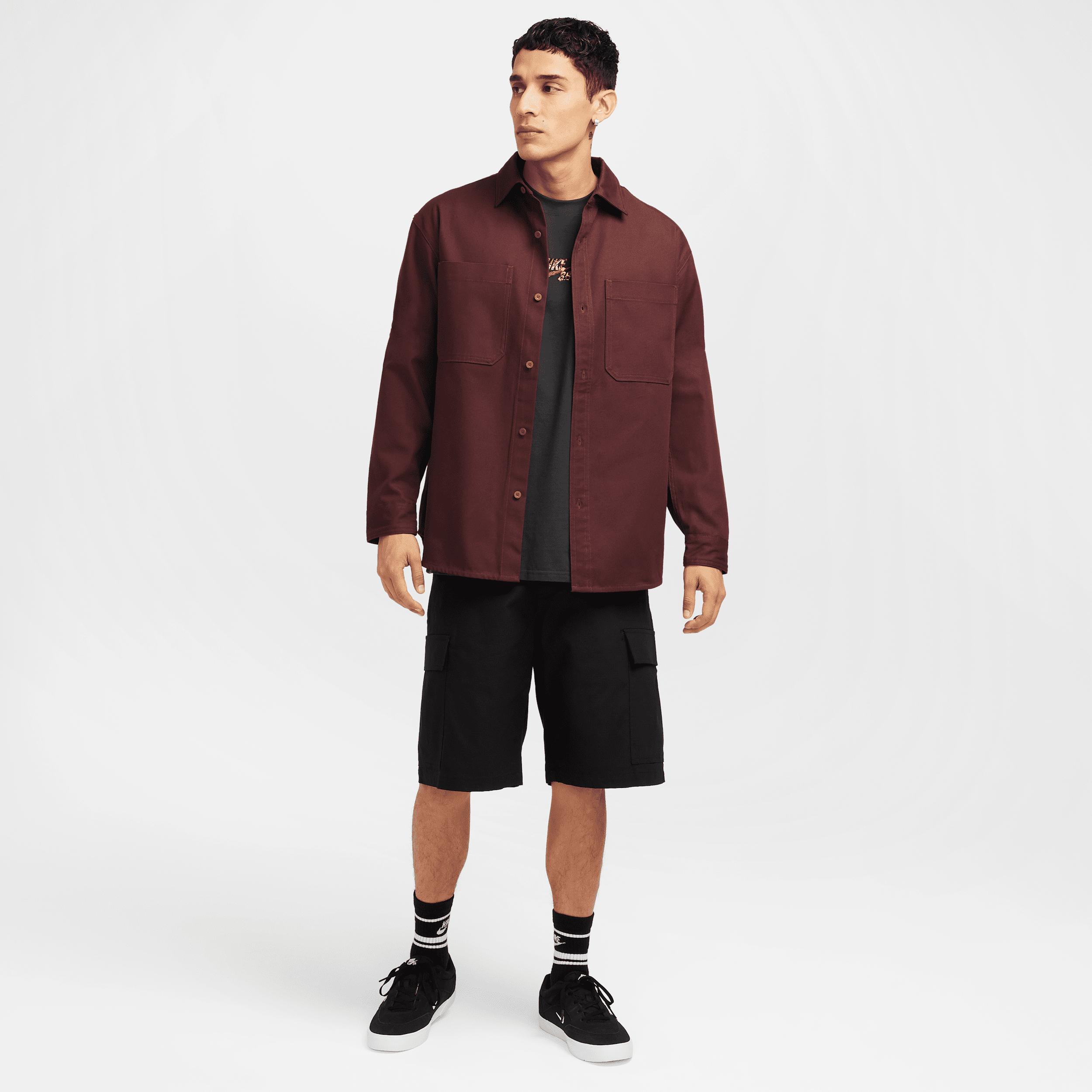 Men's Nike SB Long-Sleeve Woven Skate Top Product Image