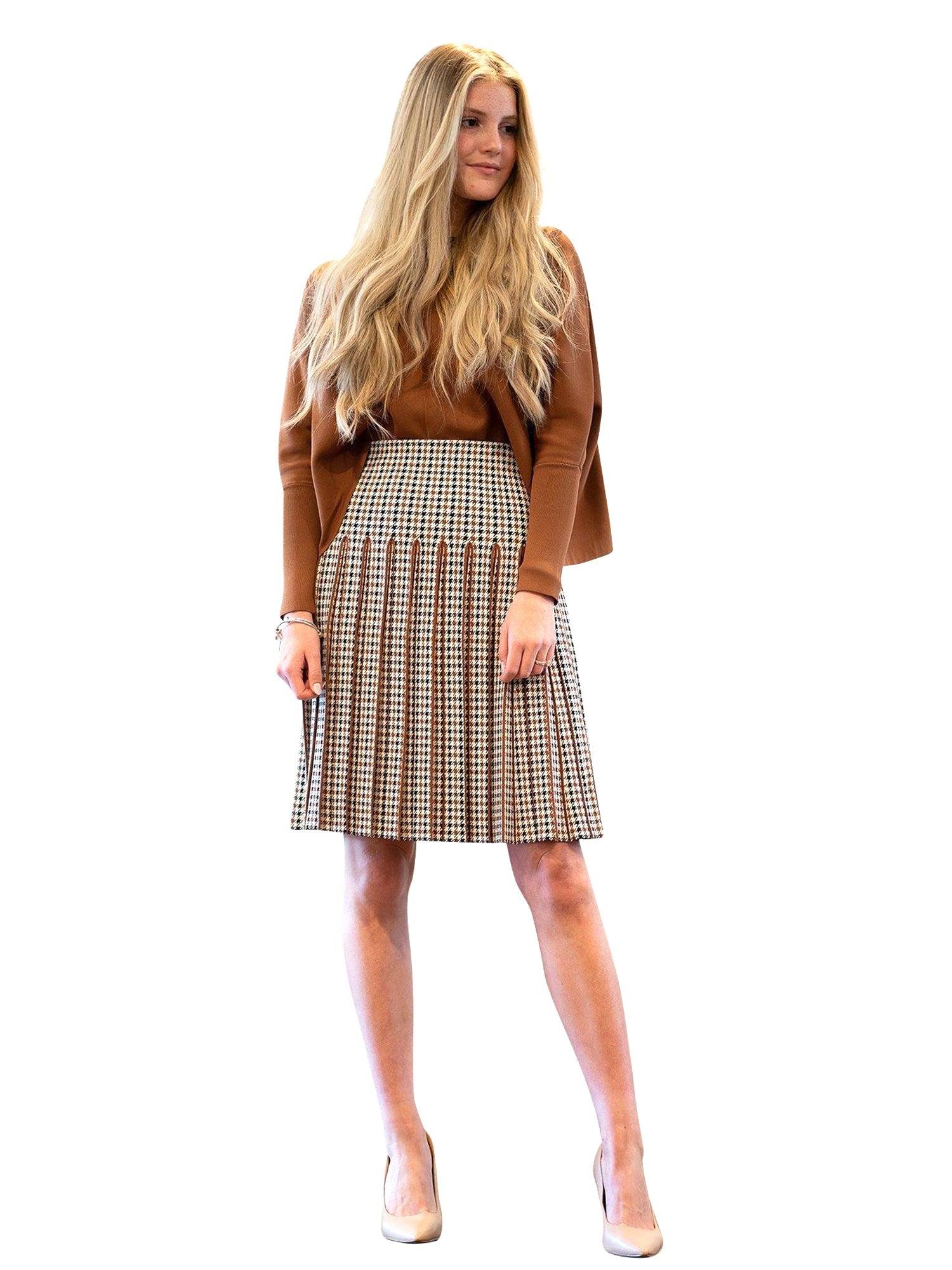 Apparalel Knit Pleat Infinity Skirt Product Image