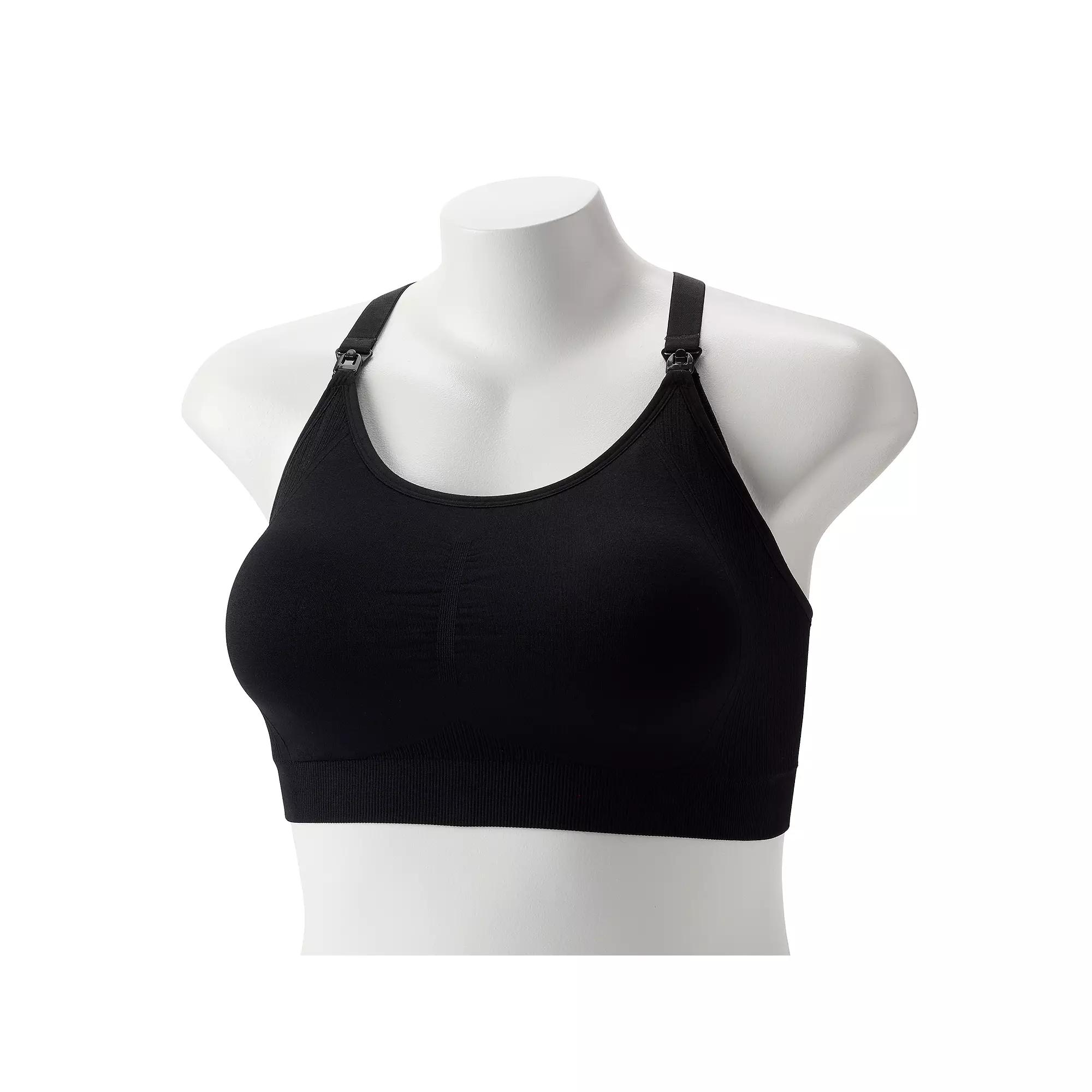 Plus Size Tek Gear® Maternity Nursing Bra, Women's, Size: 4XL, Mini Latte Product Image