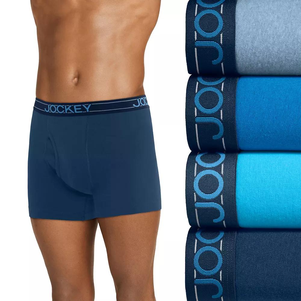 Men's Jockey® 5-Pack Lightweight Cotton Blend Brief,  Product Image