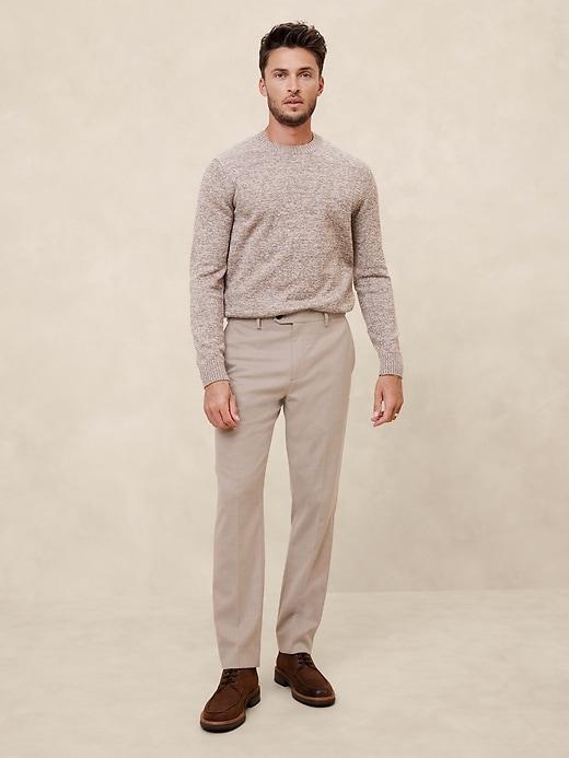 Tailored-Fit Flannel Suit Trouser Product Image