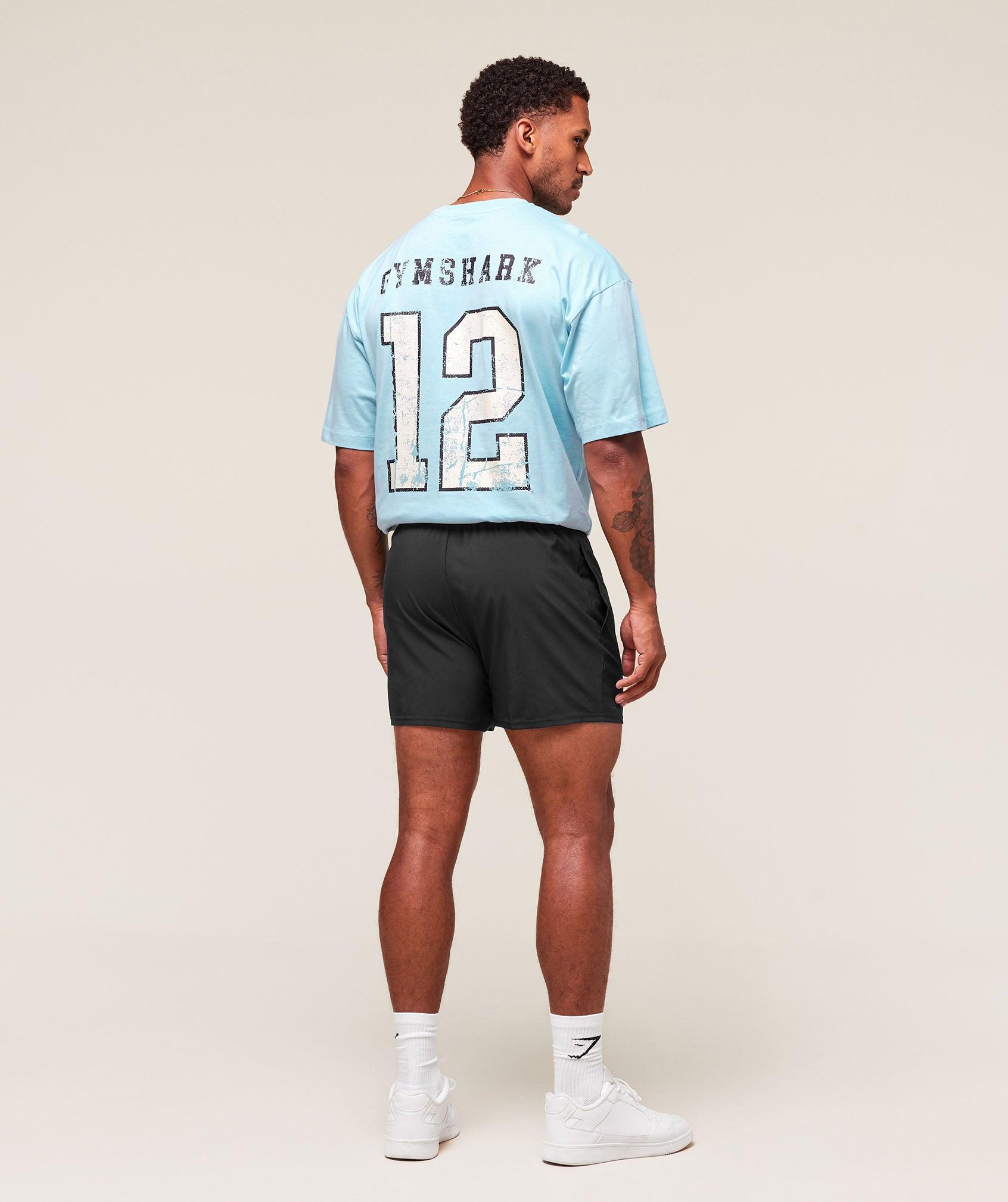 Gymshark Campus T-Shirt - Athletic Light Blue Male Product Image