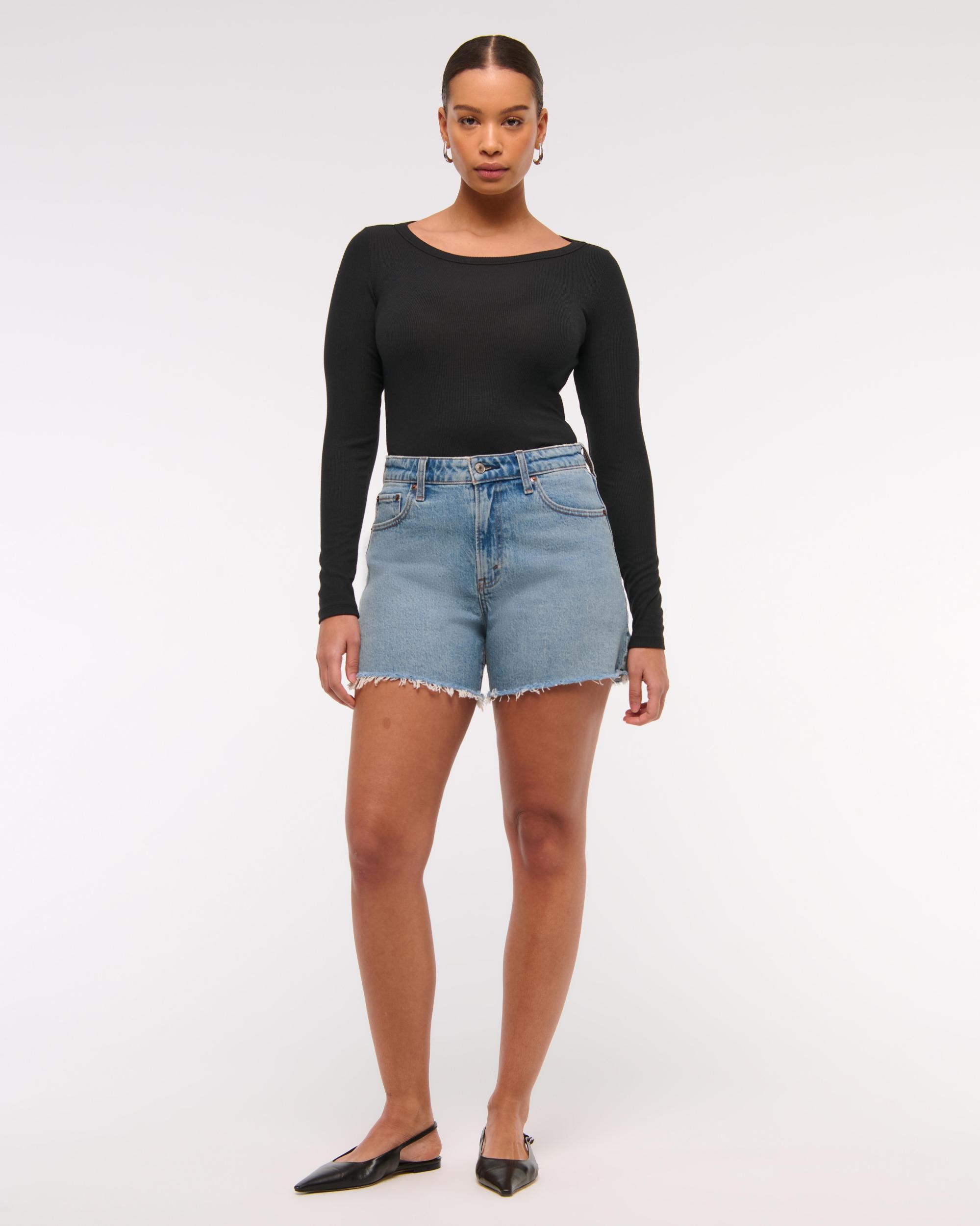 Curve Love High Rise Dad Short Product Image