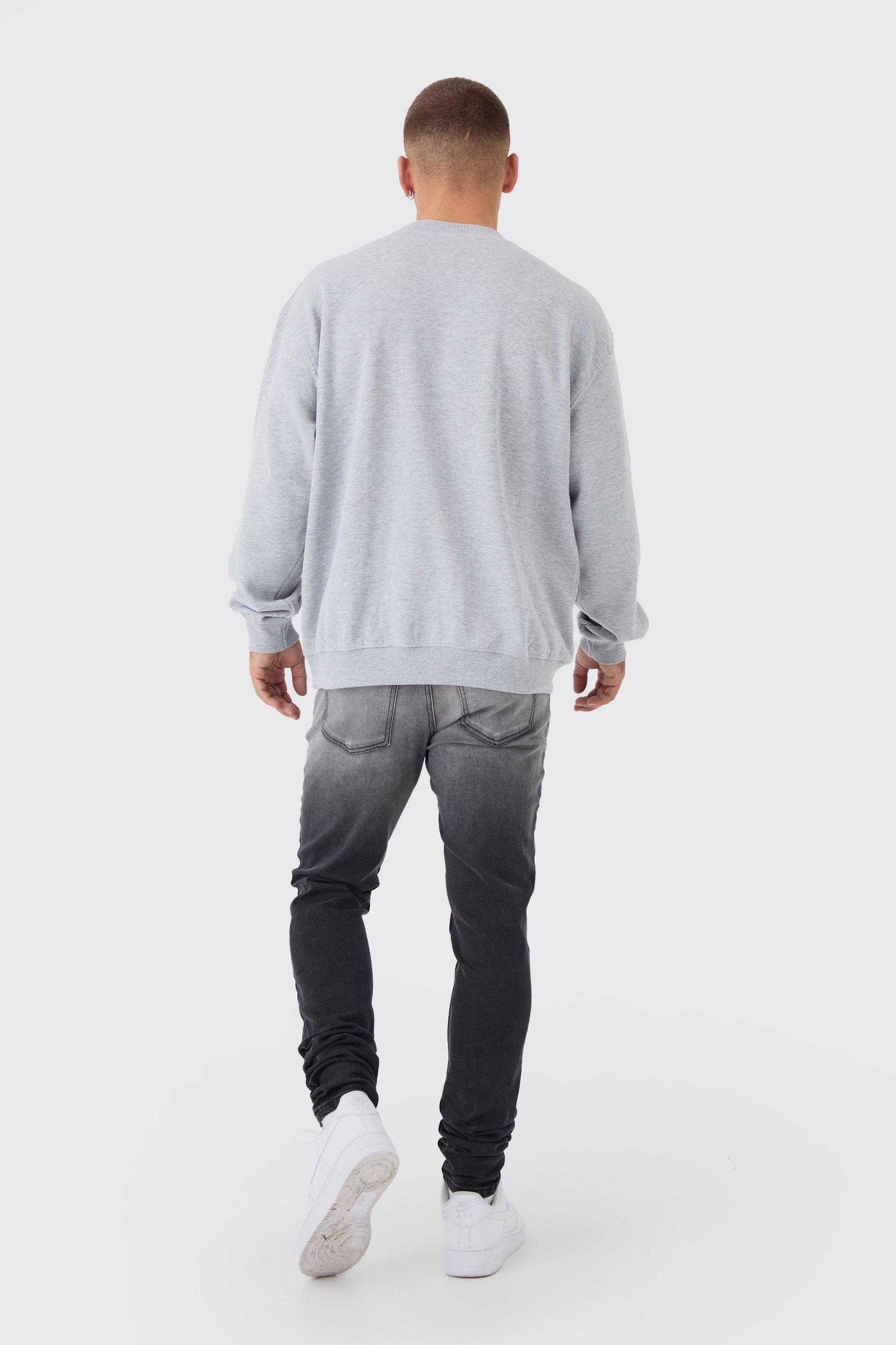 Skinny Stretch Washed Jeans | boohooMAN USA Product Image