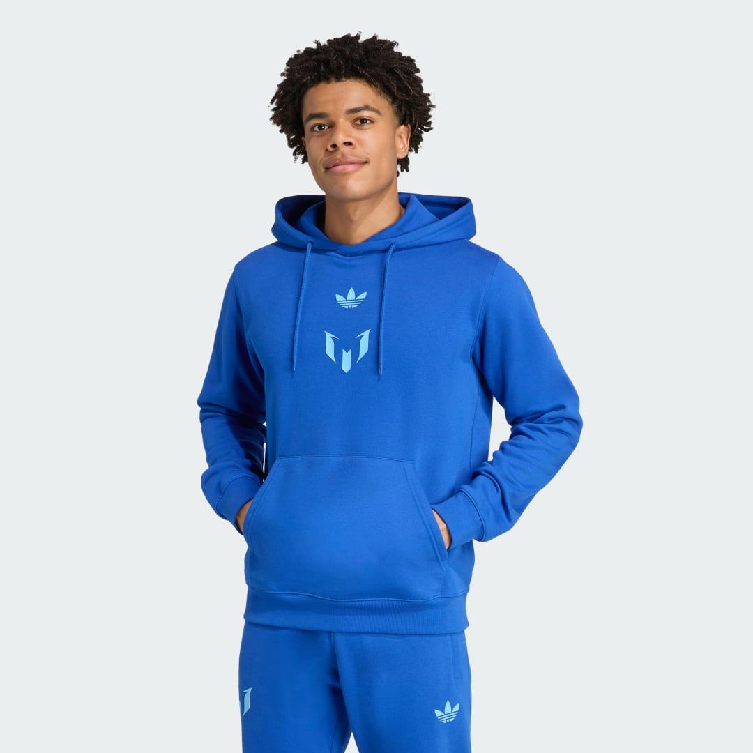 adidas Messi Pants Royal Blue L Mens Product Image