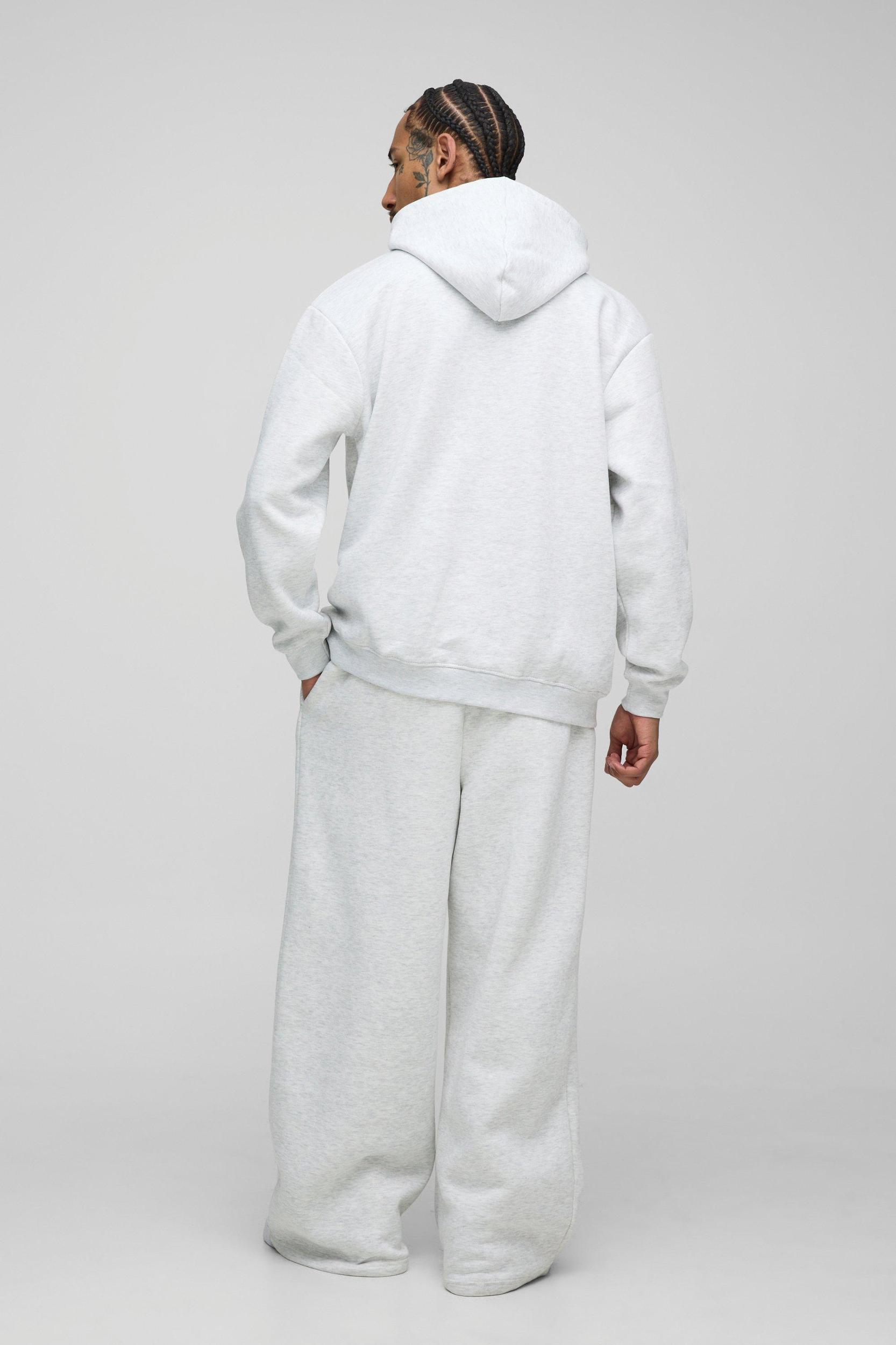 Oversized Homme Varsity Hoodie | boohooMAN USA Product Image