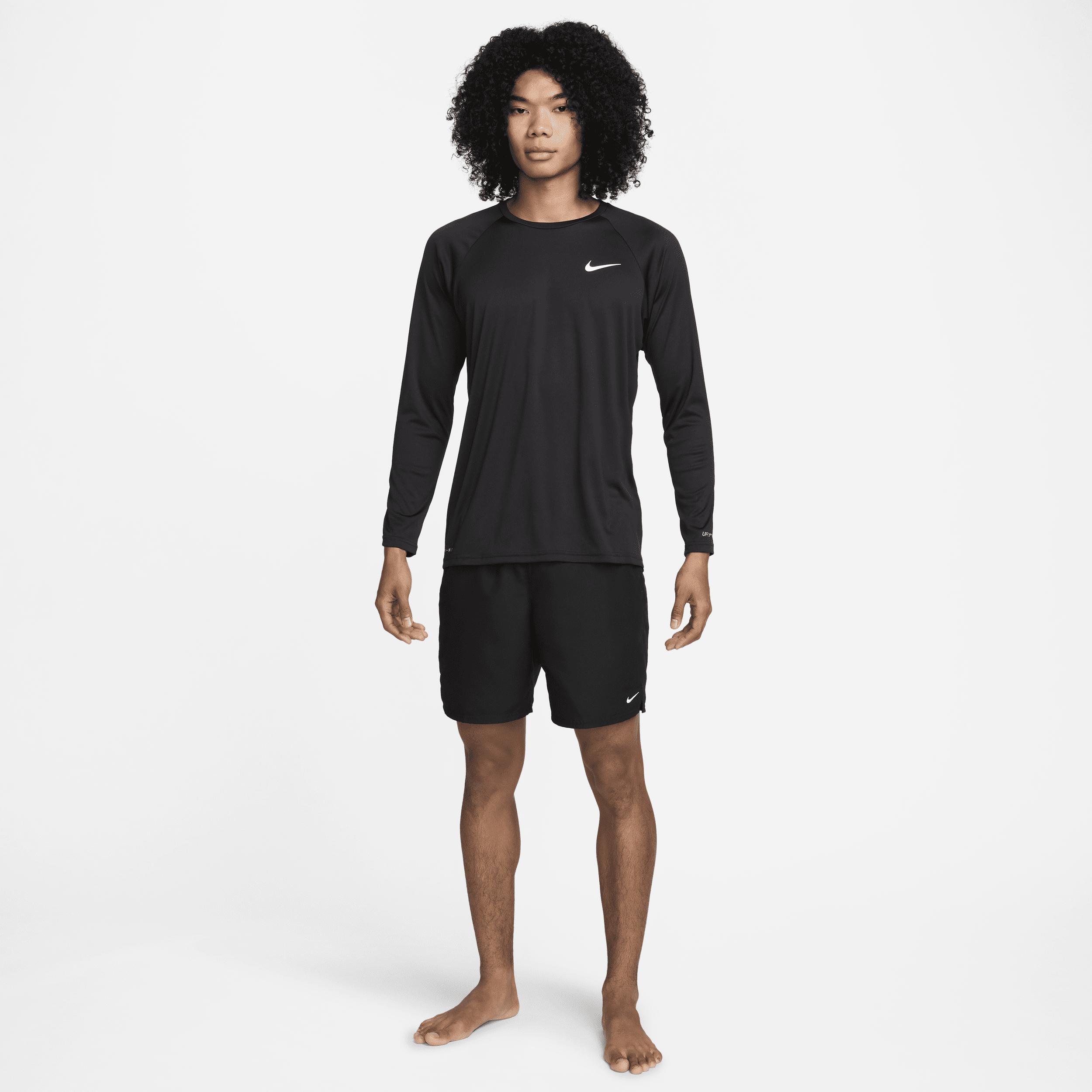 Nike Mens Essential Long-Sleeve Hydroguard Swim Shirt | NESSA587-001 Product Image