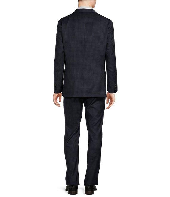 Cremieux Modern Fit Flat Front Tonal Plaid 2-Piece Suit Product Image