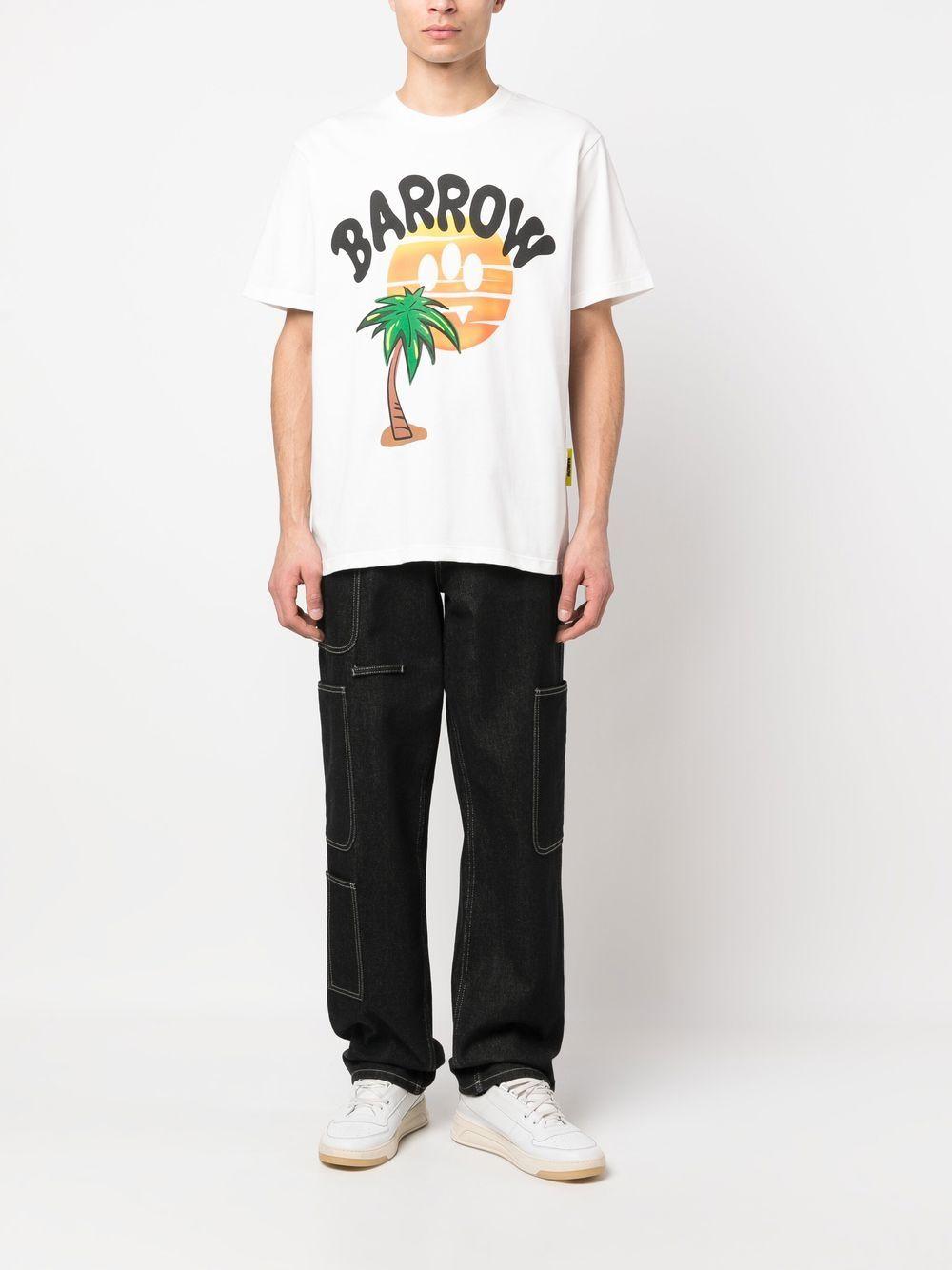 logo-print cotton T-shirt Product Image