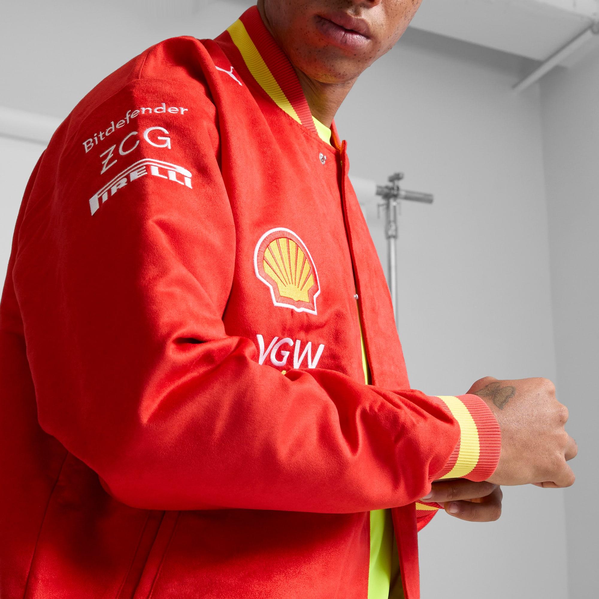 Scuderia Ferrari Team Men's Varsity Jacket Product Image