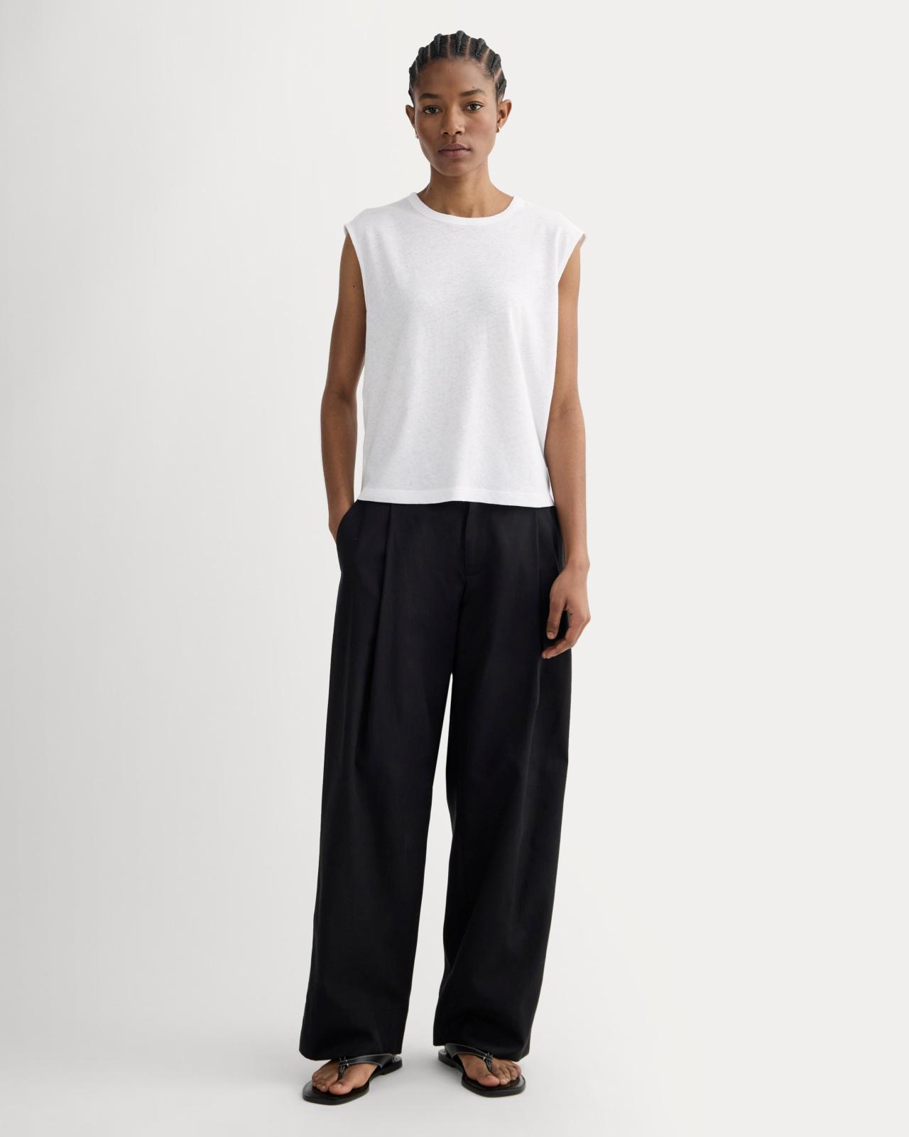 Womens Muscle T-Shirt in Cotton Linen by Everlane Product Image