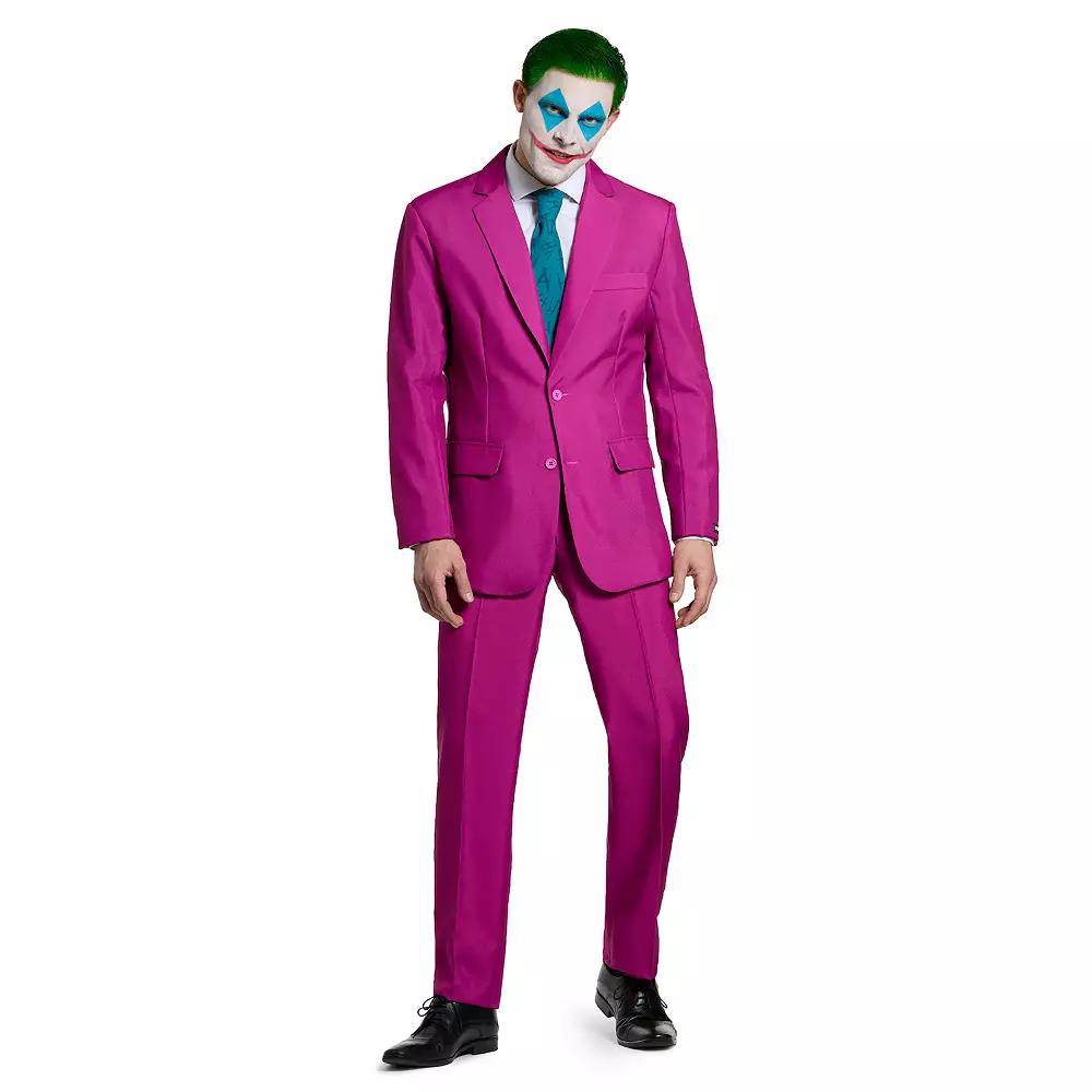 Men's Suitmeister DC Comics Ruby Red Joker Suit, Red Red Joker Product Image