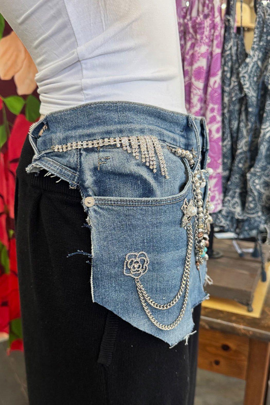 Reworked Frame Jean Belt Product Image