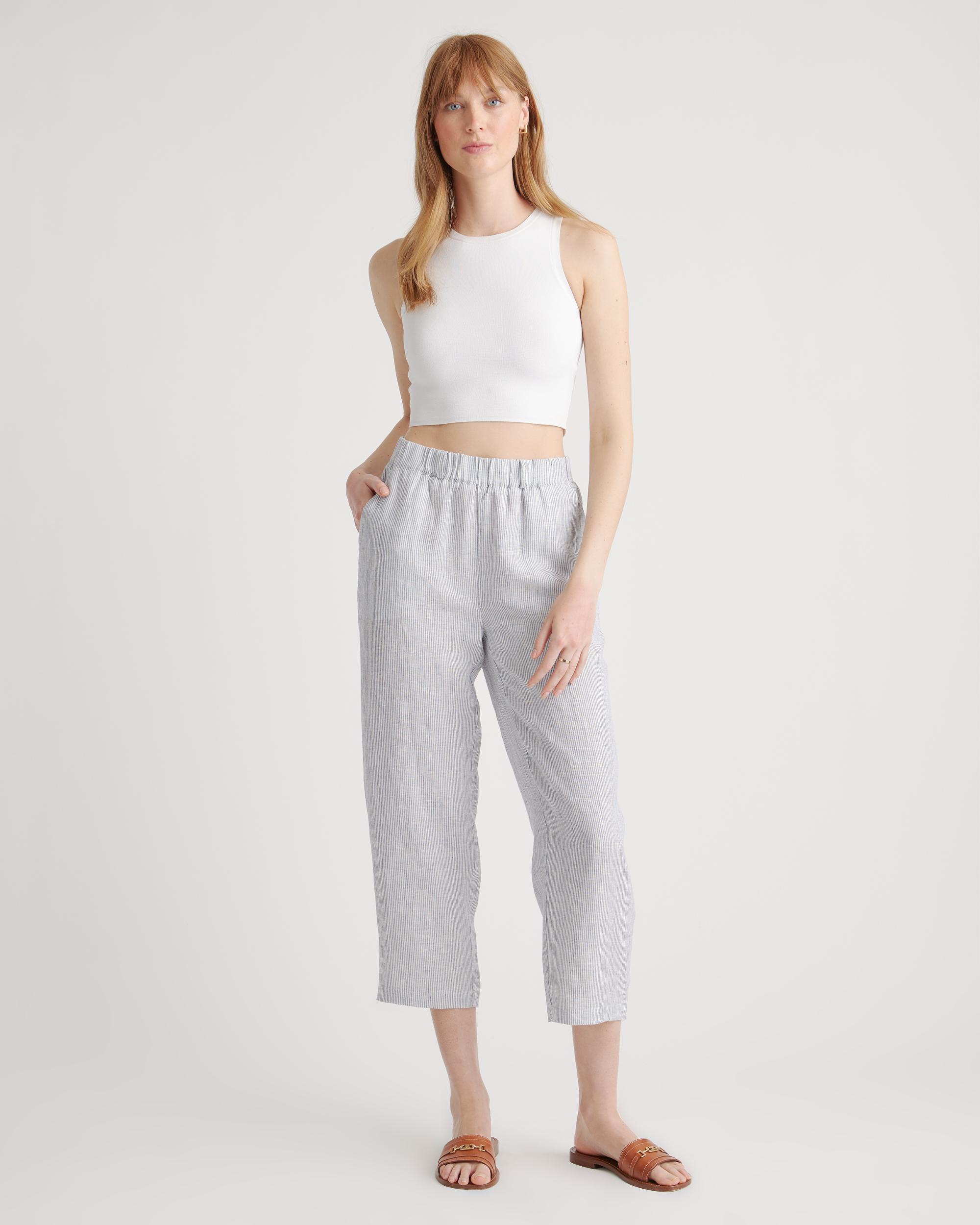 Quince | Women's 100% European Linen Pants Size XL Product Image