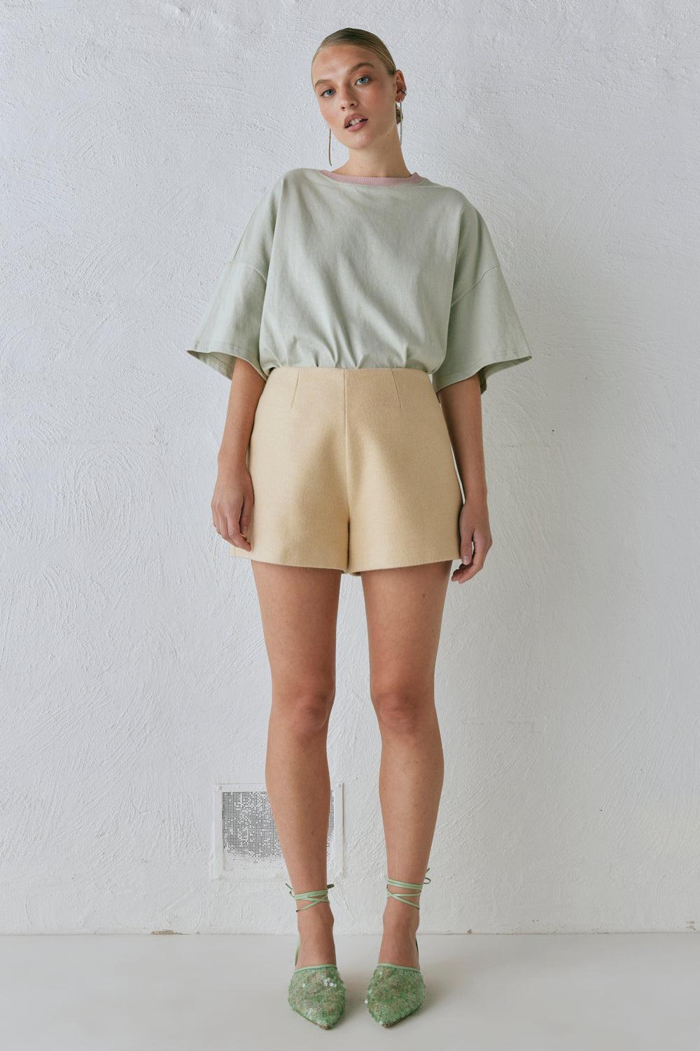 Nada Shorts Butter Product Image