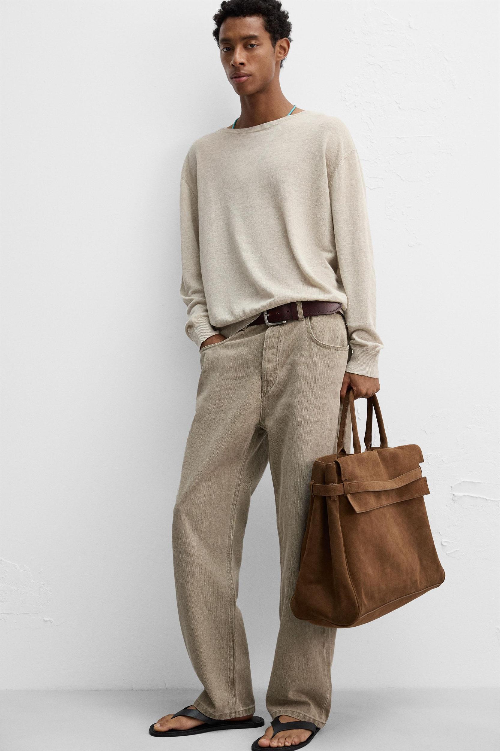 SLIM STRAIGHT FIT JEANS Product Image