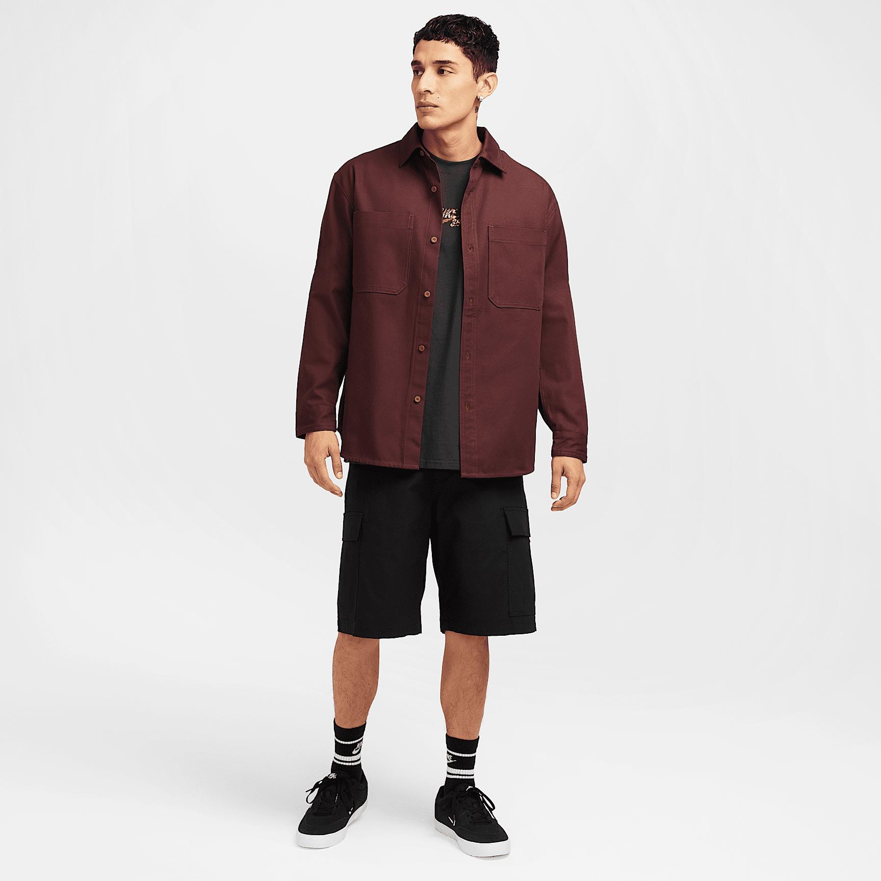 Men's Nike SB Long-Sleeve Woven Skate Top Product Image