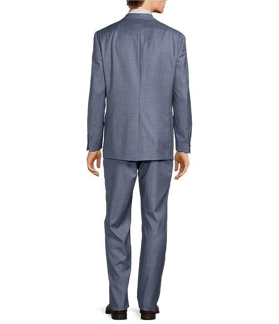 Hart Schaffner Marx Chicago Classic Fit Reverse Pleated Sharkskin 2-Piece Suit Product Image