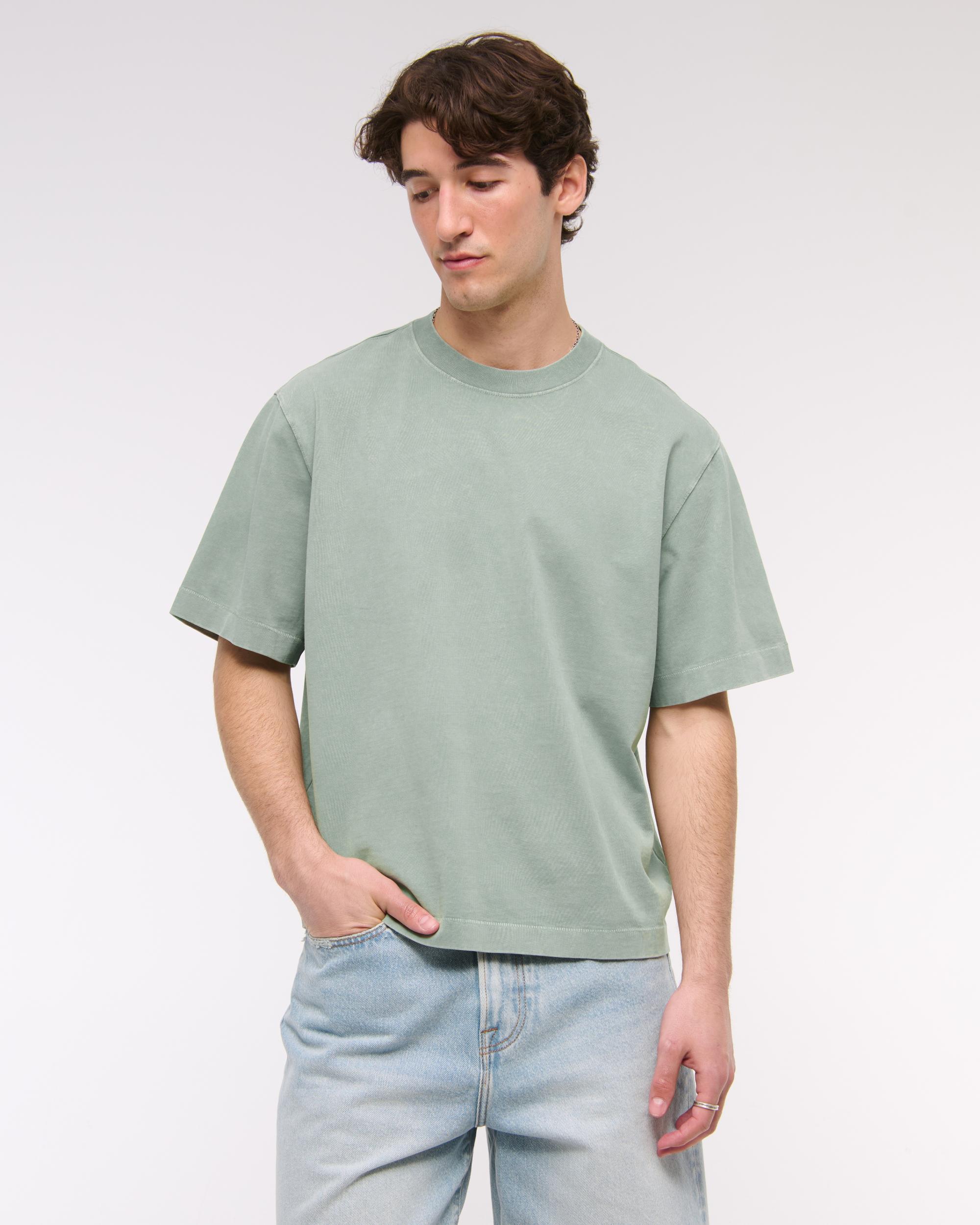 Premium Heavyweight Cropped Tee Product Image