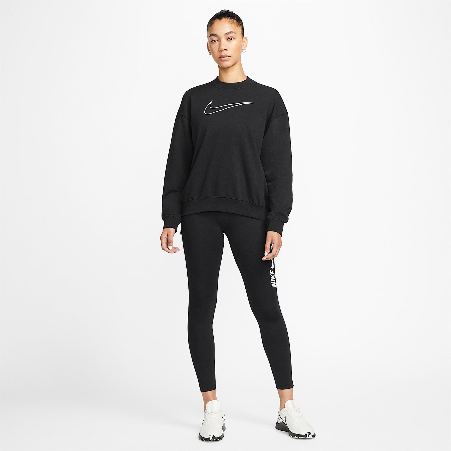 Nike Dri-FIT Get Fit Women's Graphic Crewneck Sweatshirt Product Image