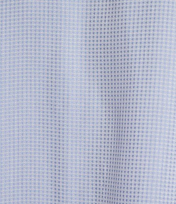 Roundtree & Yorke Short Sleeve Small Check Sport Shirt Product Image