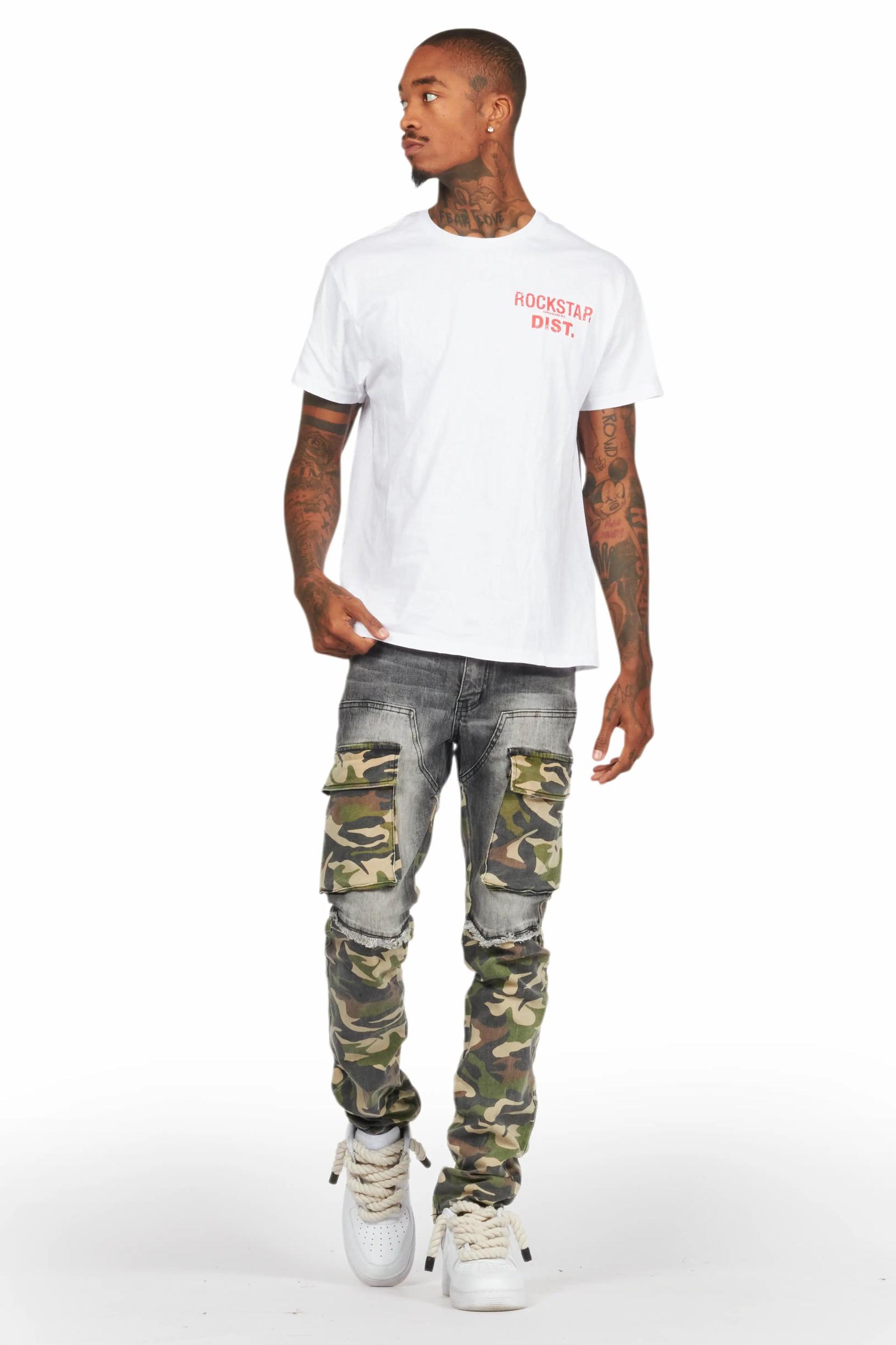 Denka Grey Slim Fit Jean Male Product Image