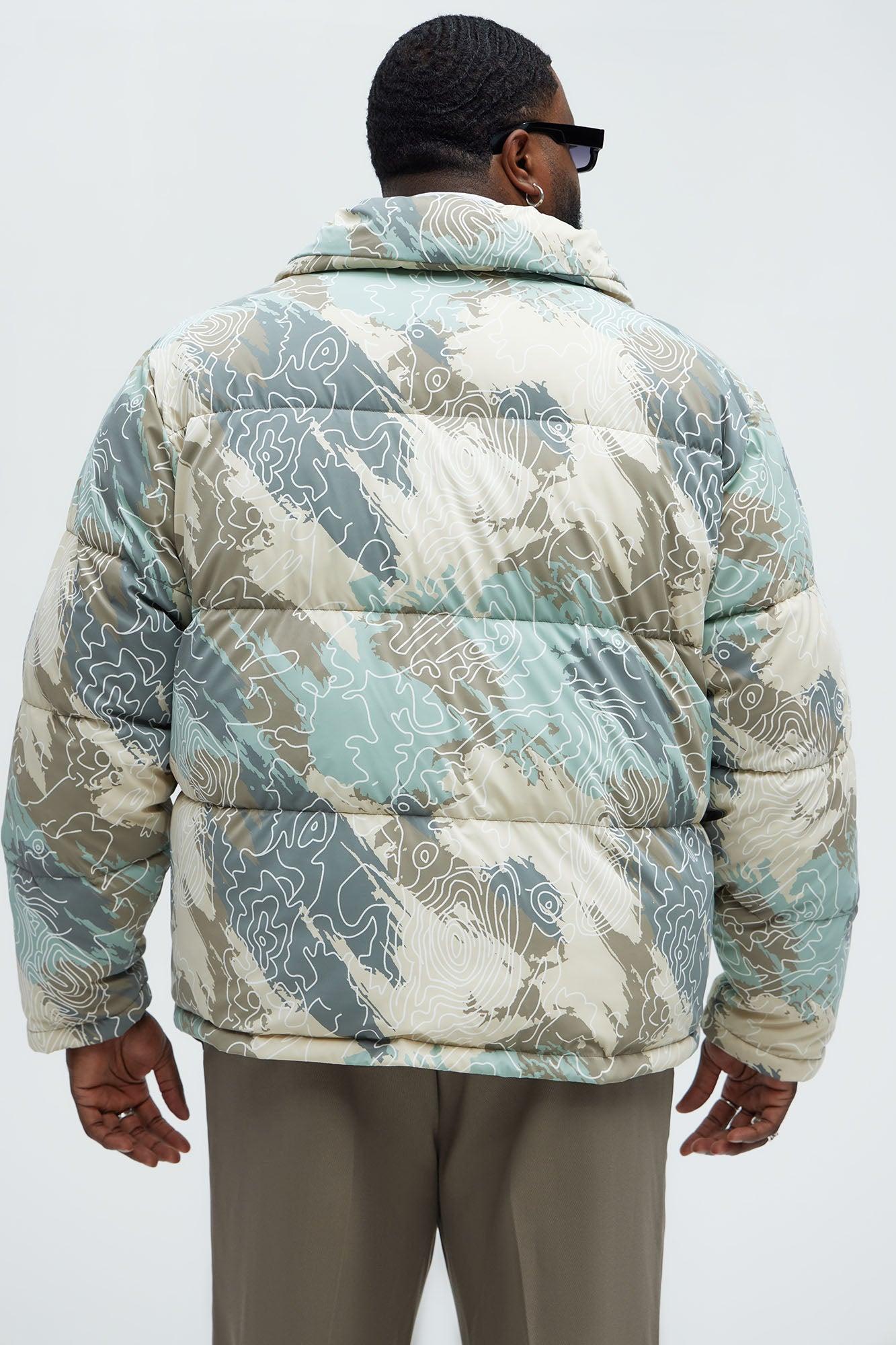 Bateswell Camo Puffer - Camouflage Product Image