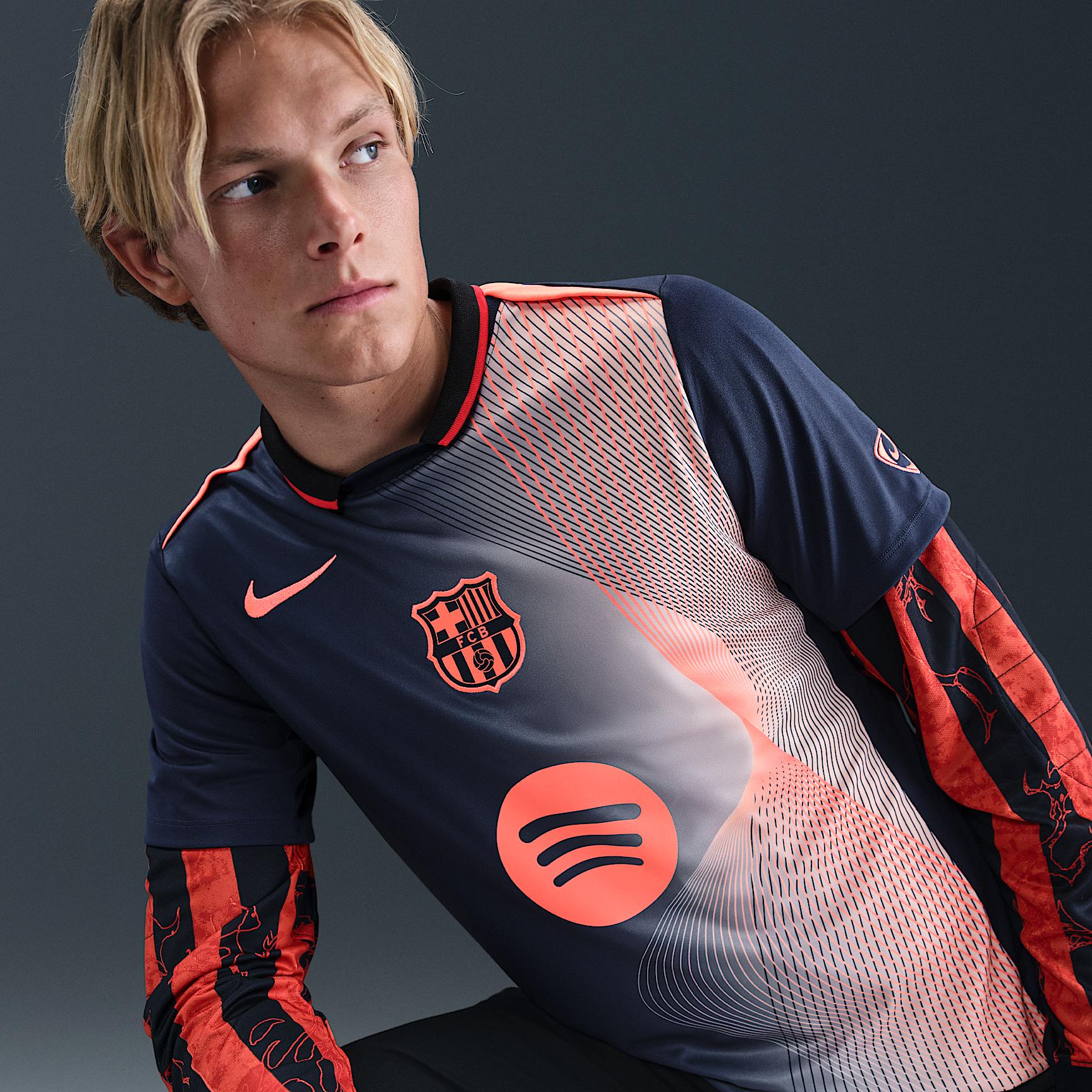 FC Barcelona Academy Pro Third Men's Nike Dri-FIT Soccer Pre-Match Top Product Image