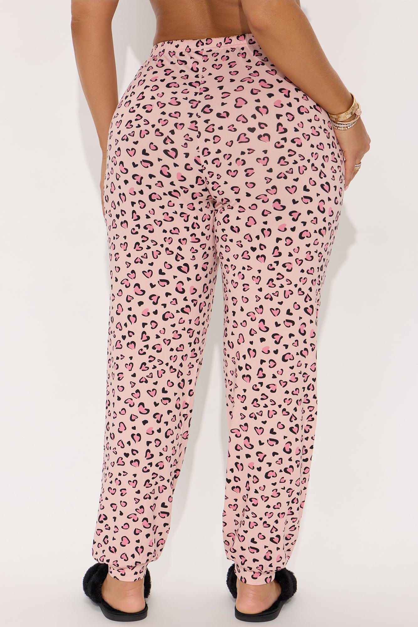 A Wild Night PJ Joggers - Leopard Product Image