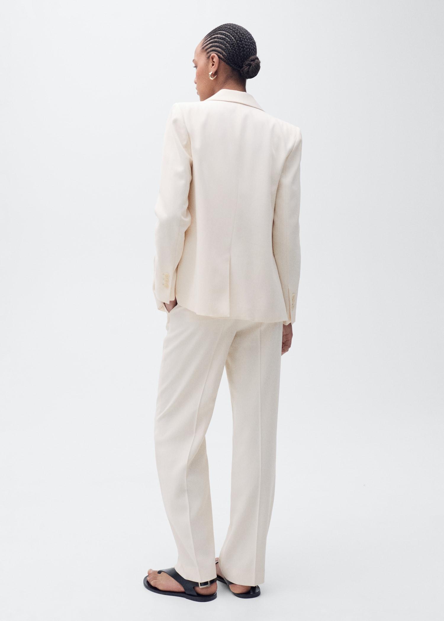 Straight suit trousers - Women | MANGO USA Product Image
