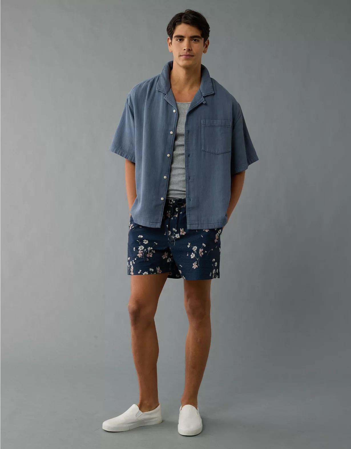 AE Men's 5" Flex Swim Trunk Product Image