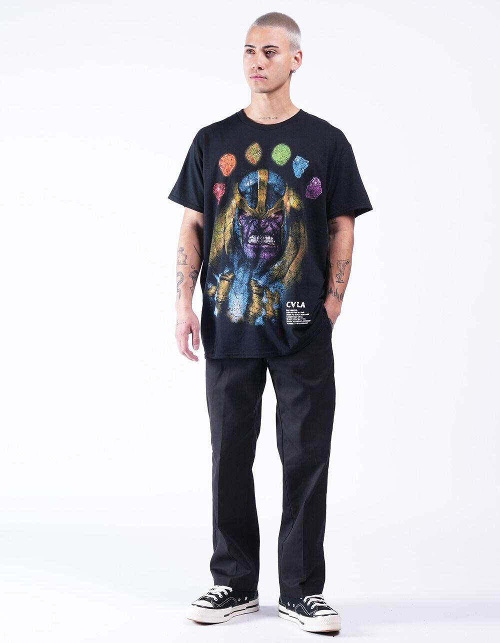 CVLA x Marvel Villains Thanos Mens Tee - BLACK Product Image
